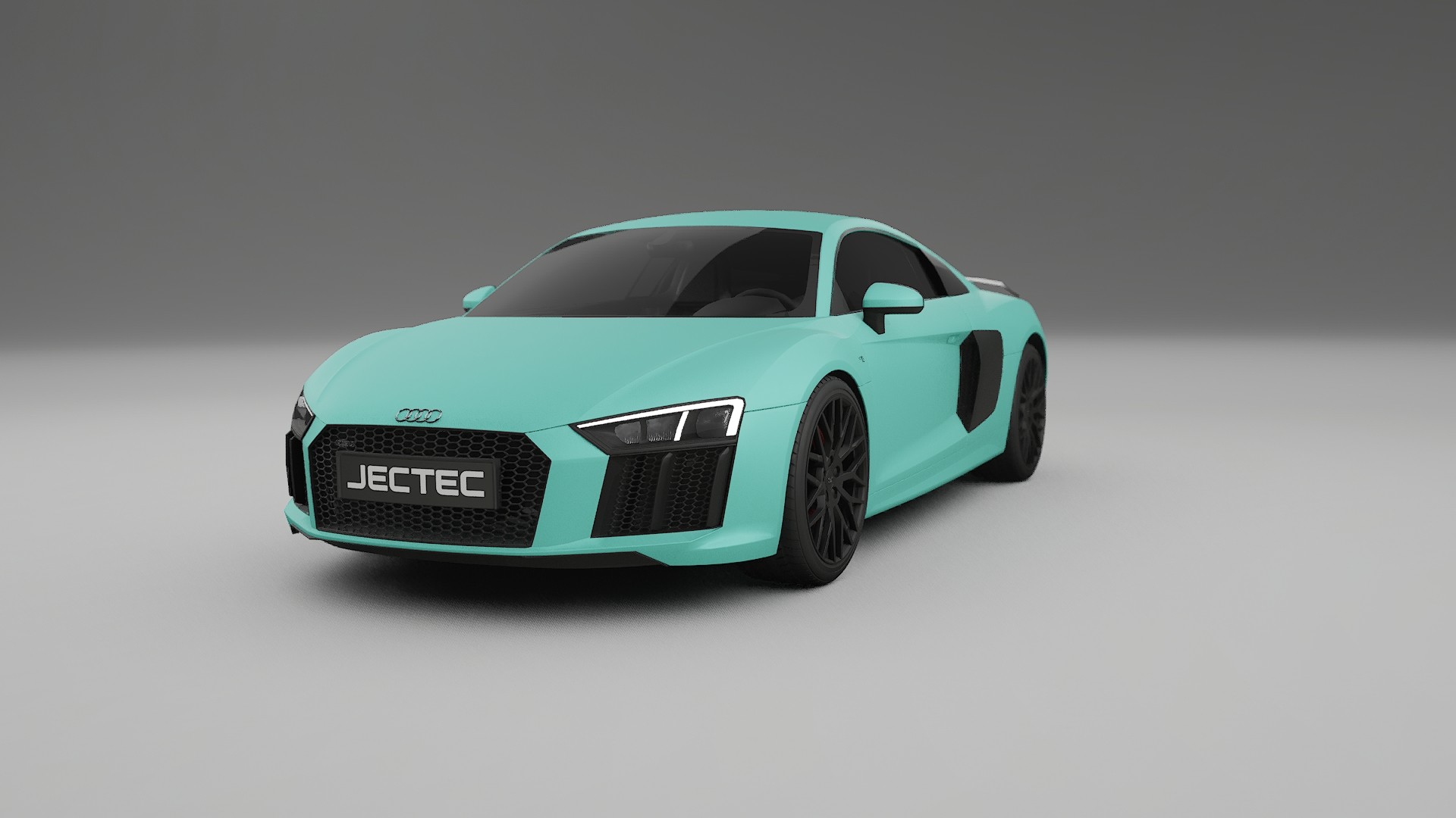 Audi R8 typ 4S prefacelift pre LCI TPU Lackskyddsfilm | FROST Färgskiftande PPF – Komplett Förskuret Kit