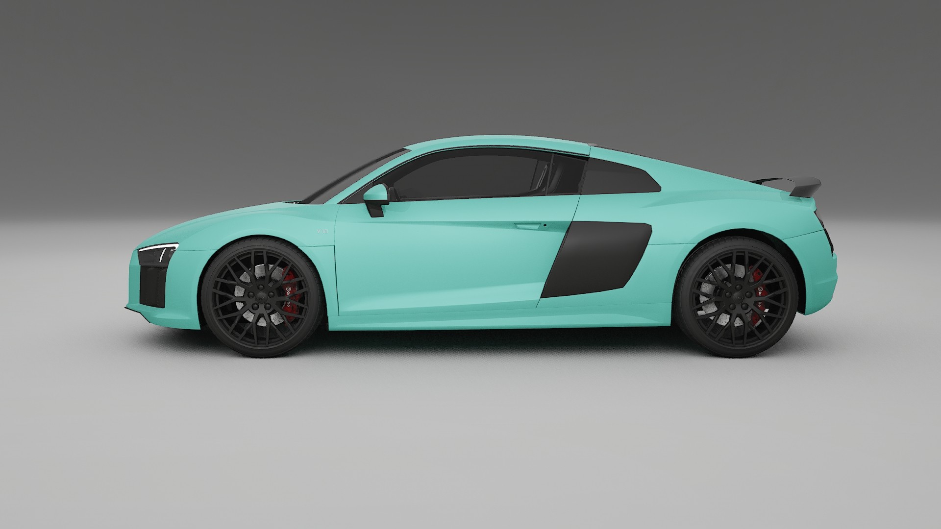 Audi R8 typ 4S prefacelift pre LCI TPU Lackskyddsfilm | FROST Färgskiftande PPF – Komplett Förskuret Kit