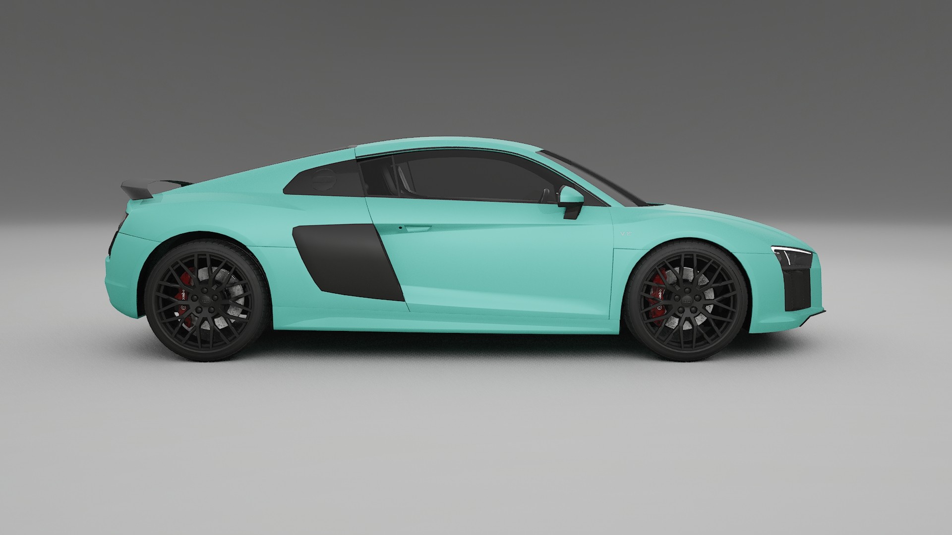 Audi R8 typ 4S prefacelift pre LCI TPU Lackskyddsfilm | FROST Färgskiftande PPF – Komplett Förskuret Kit