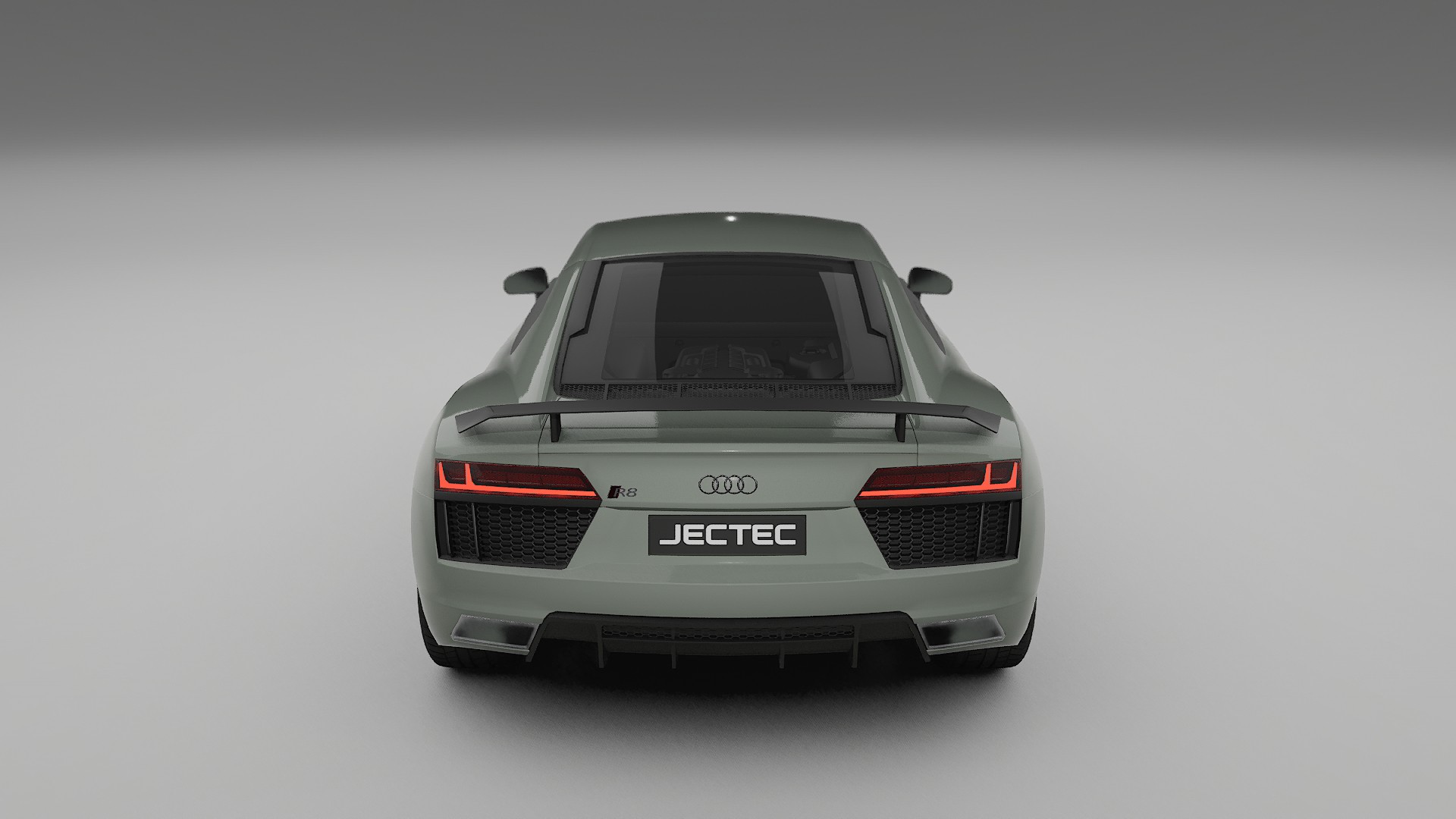 Audi R8 typ 4S prefacelift pre LCI TPU Lackskyddsfilm | SLATE Färgskiftande PPF – Komplett Förskuret Kit