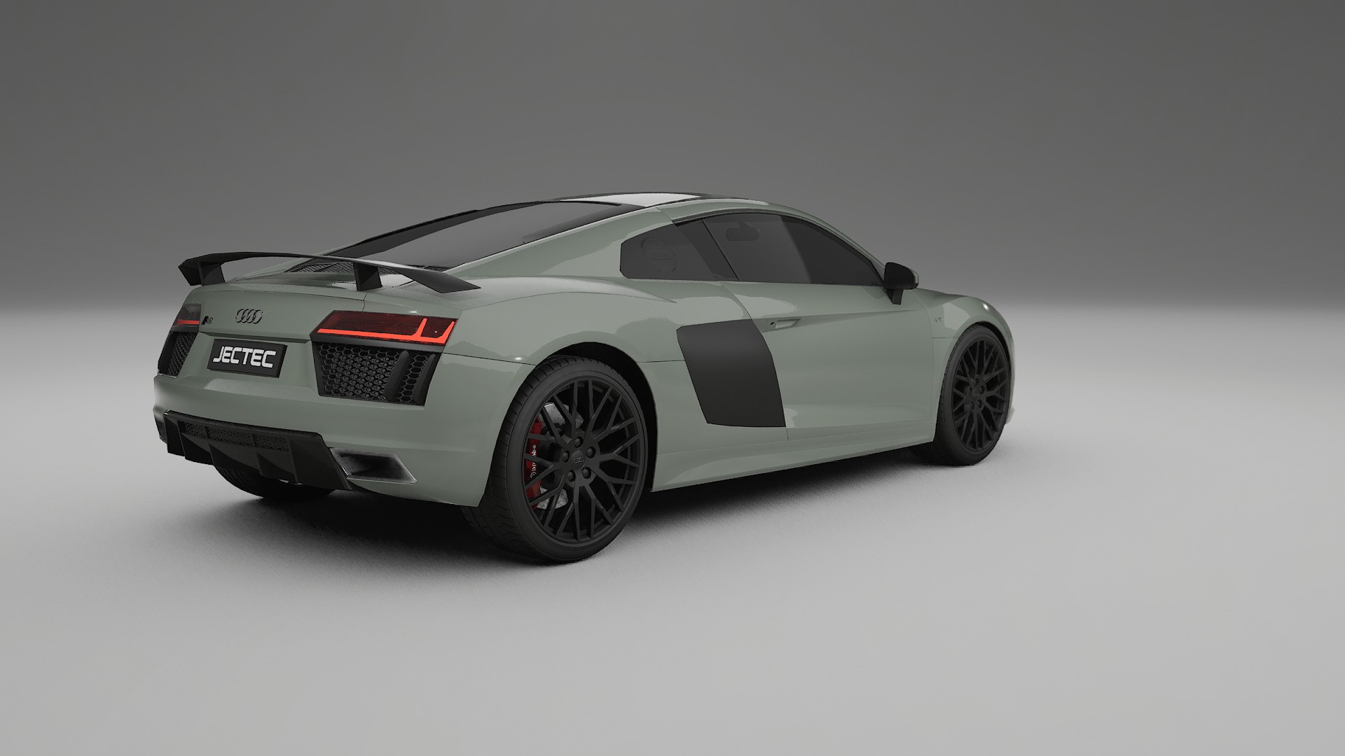 Audi R8 typ 4S prefacelift pre LCI TPU Lackskyddsfilm | SLATE Färgskiftande PPF – Komplett Förskuret Kit