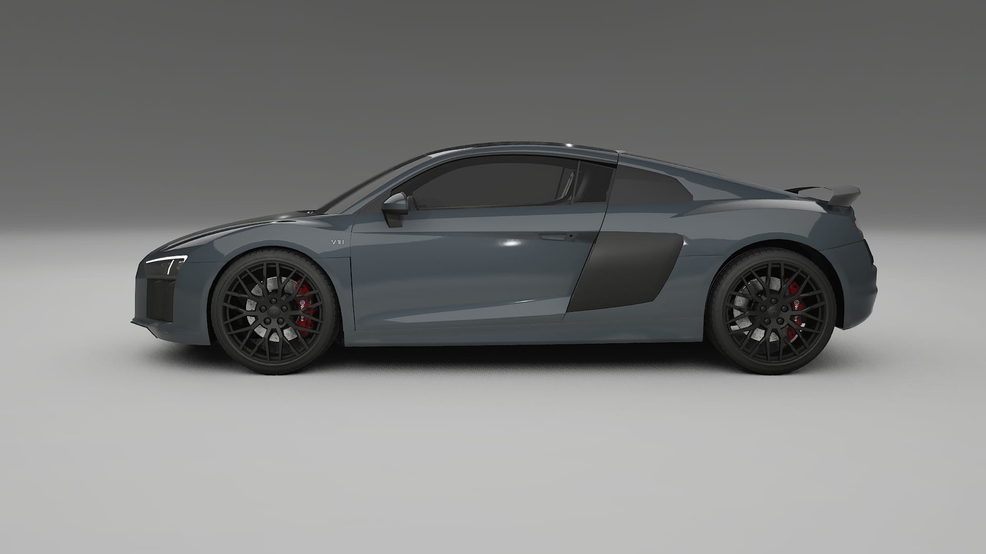 Audi R8 typ 4S prefacelift pre LCI TPU Lackskyddsfilm | GRANITE Färgskiftande PPF – Komplett Förskuret Kit