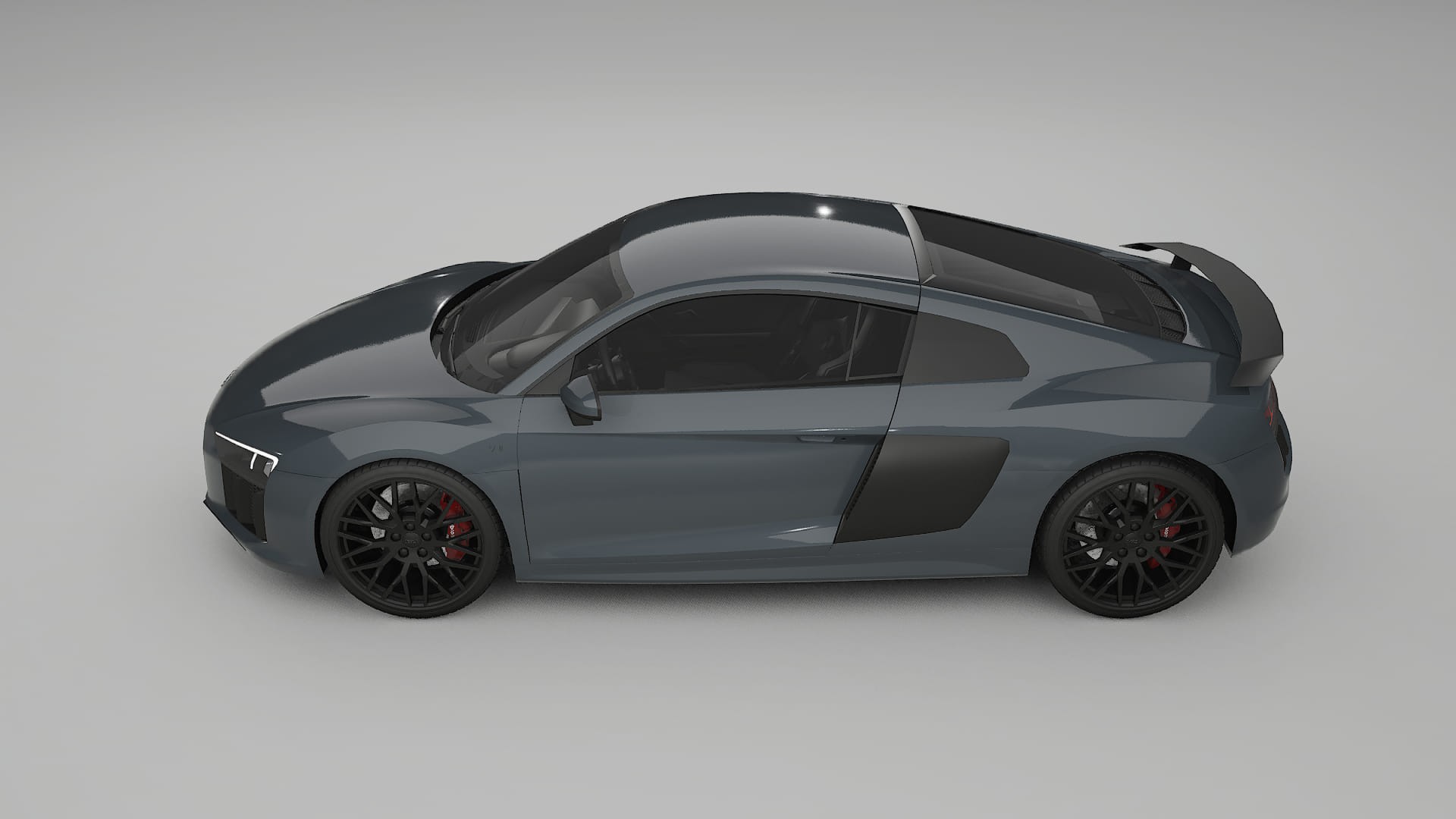 Audi R8 typ 4S prefacelift pre LCI TPU Lackskyddsfilm | GRANITE Färgskiftande PPF – Komplett Förskuret Kit
