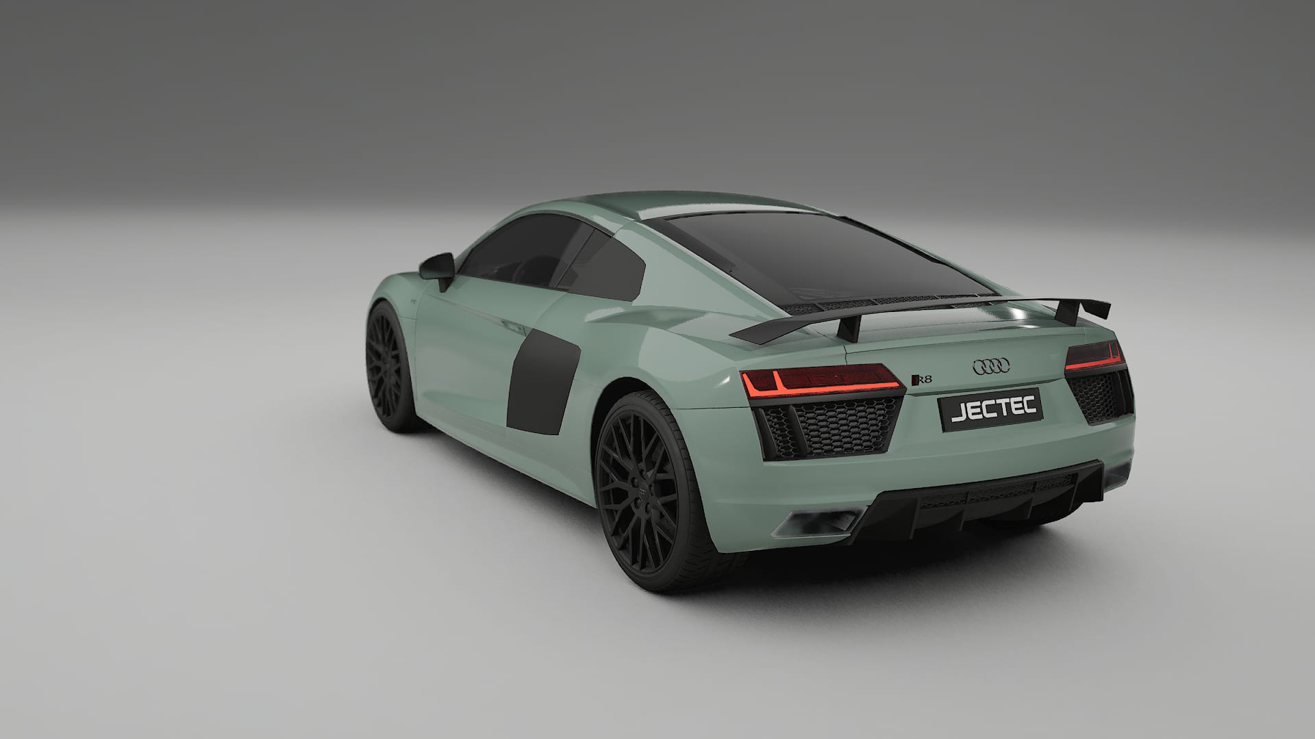 Audi R8 typ 4S prefacelift pre LCI TPU Lackskyddsfilm | CINDER Färgskiftande PPF – Komplett Förskuret Kit