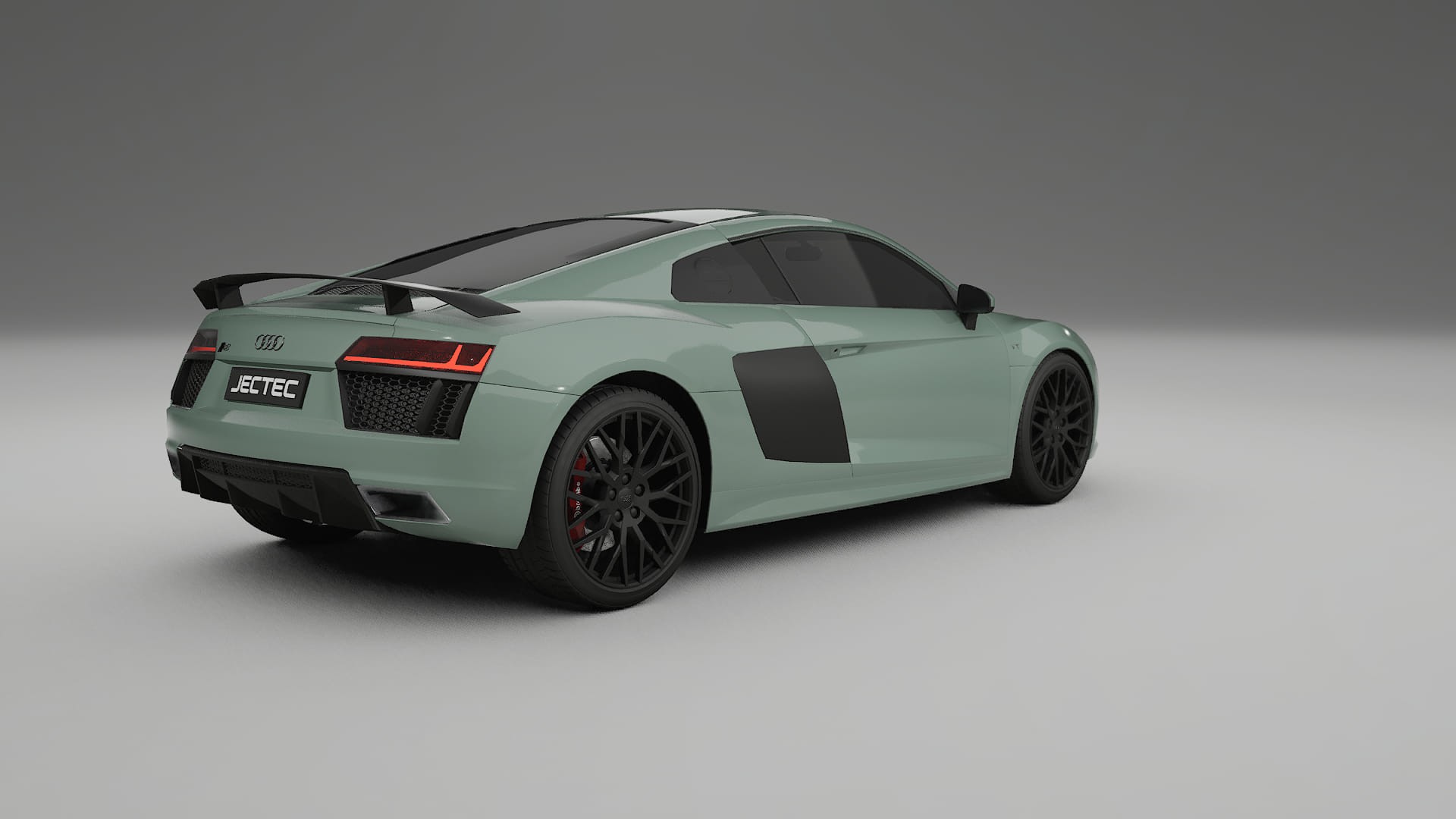 Audi R8 typ 4S prefacelift pre LCI TPU Lackskyddsfilm | CINDER Färgskiftande PPF – Komplett Förskuret Kit