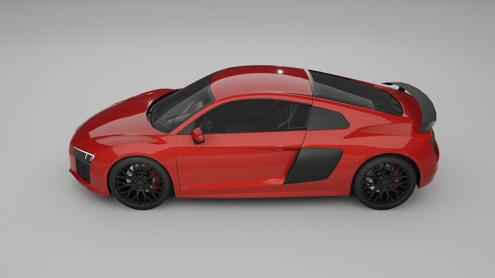 Audi R8 typ 4S prefacelift pre LCI TPU Lackskyddsfilm | BLAZE Färgskiftande PPF – Komplett Förskuret Kit