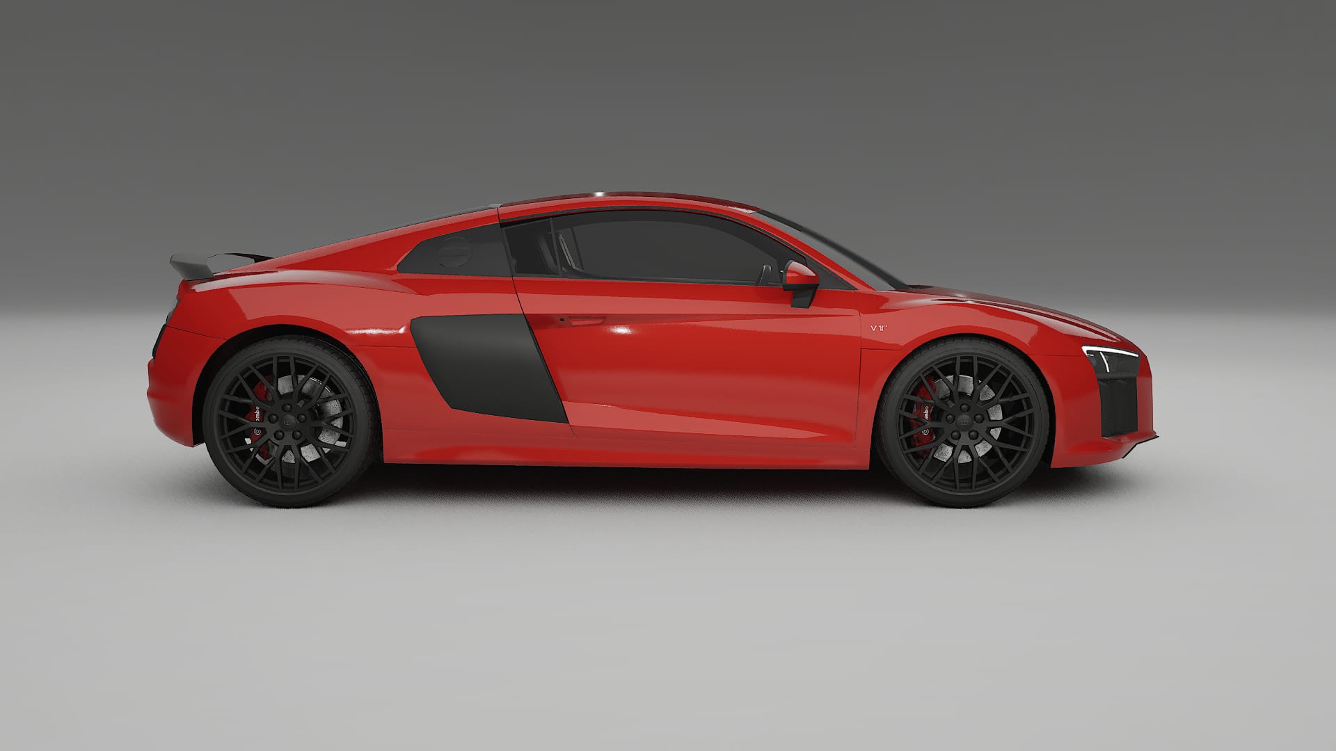 Audi R8 typ 4S prefacelift pre LCI TPU Lackskyddsfilm | BLAZE Färgskiftande PPF – Komplett Förskuret Kit
