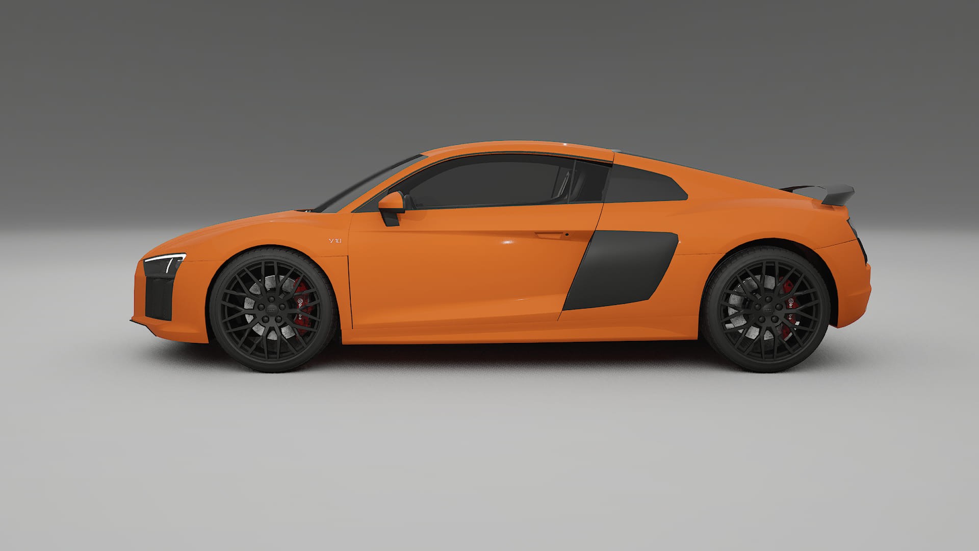 Audi R8 typ 4S prefacelift pre LCI TPU Lackskyddsfilm | ROCKET Färgskiftande PPF – Komplett Förskuret Kit
