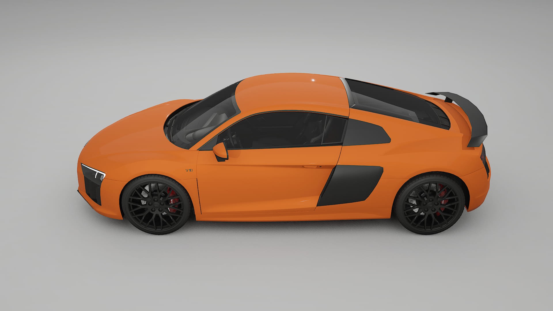 Audi R8 typ 4S prefacelift pre LCI TPU Lackskyddsfilm | ROCKET Färgskiftande PPF – Komplett Förskuret Kit