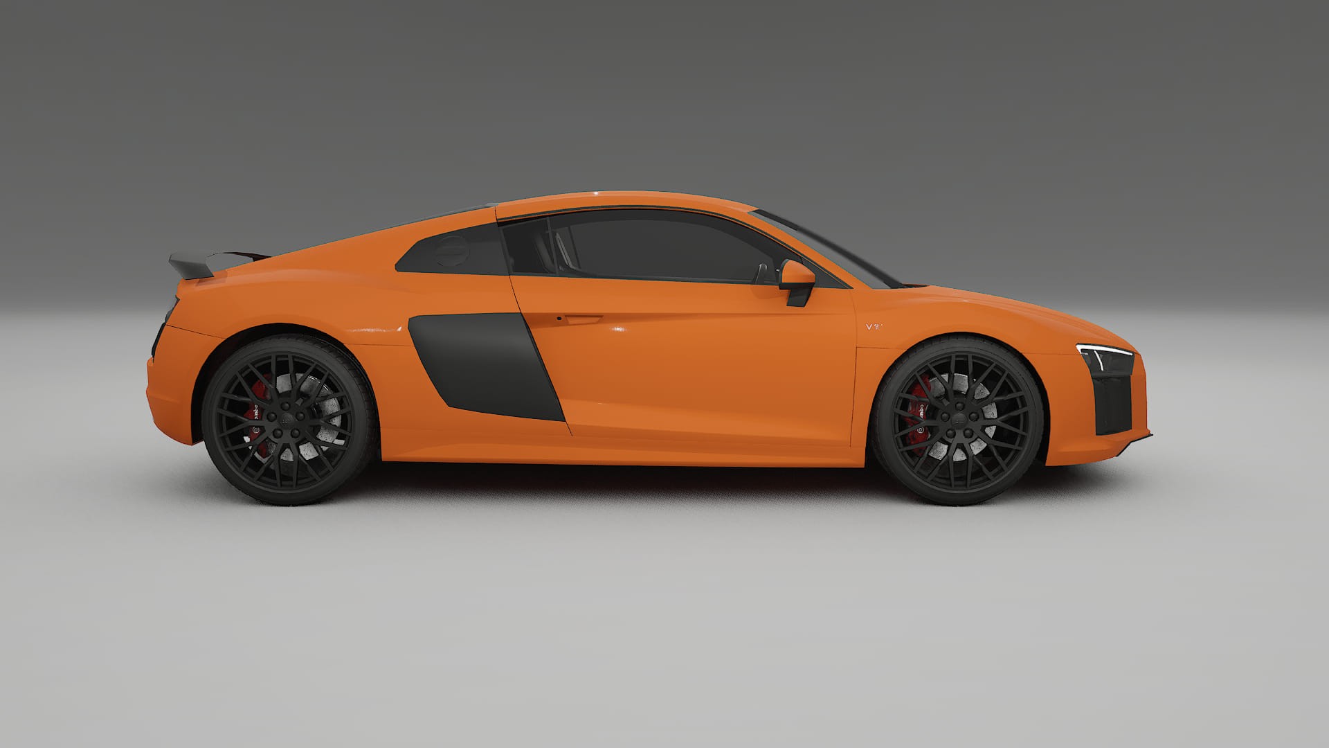 Audi R8 typ 4S prefacelift pre LCI TPU Lackskyddsfilm | ROCKET Färgskiftande PPF – Komplett Förskuret Kit