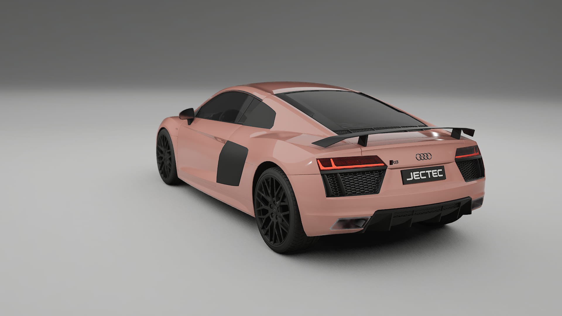 Audi R8 typ 4S prefacelift pre LCI TPU Lackskyddsfilm | BLUSH Färgskiftande PPF – Komplett Förskuret Kit