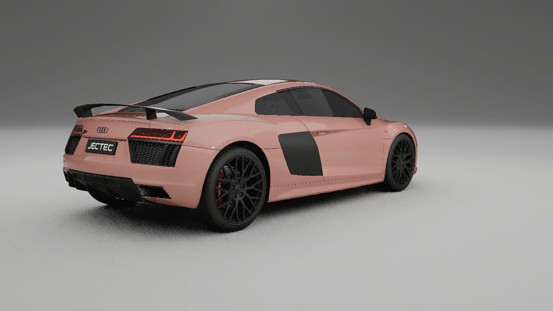 Audi R8 typ 4S prefacelift pre LCI TPU Lackskyddsfilm | BLUSH Färgskiftande PPF – Komplett Förskuret Kit