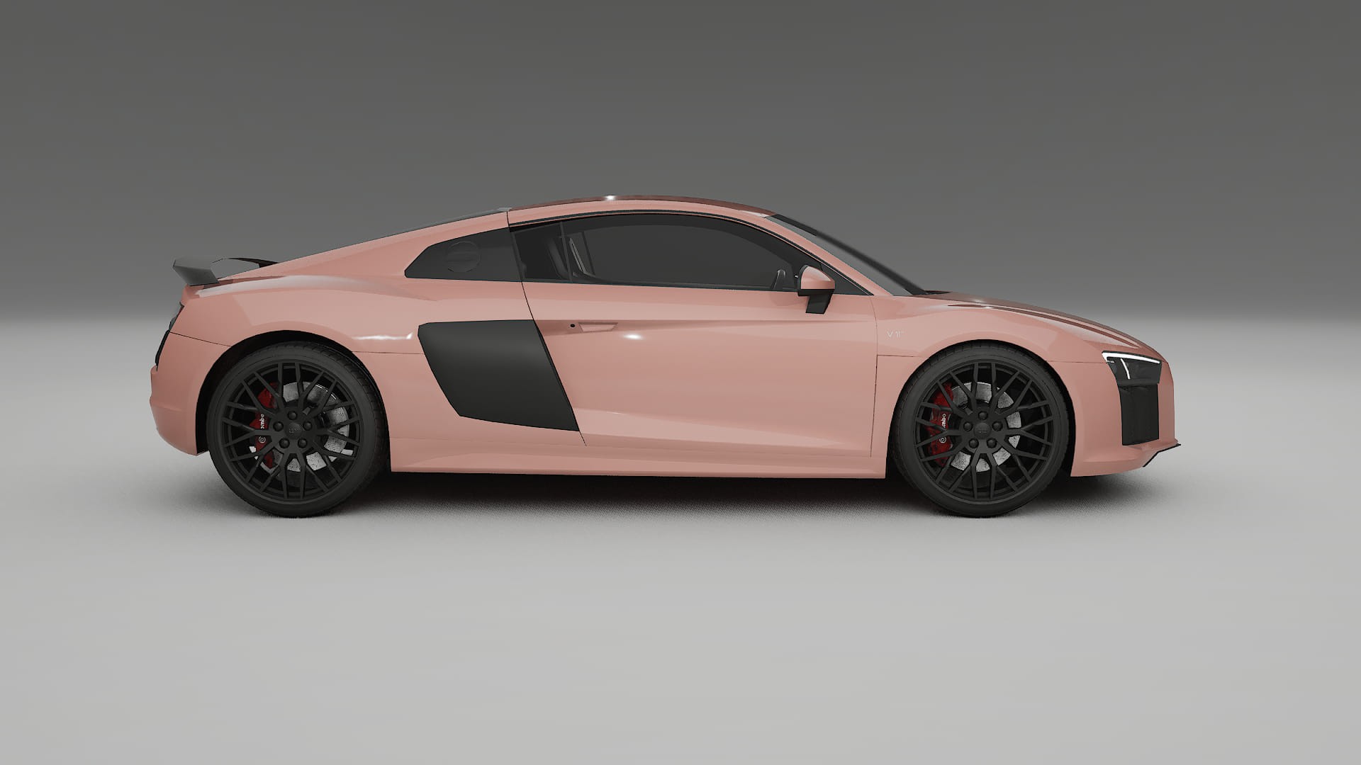 Audi R8 typ 4S prefacelift pre LCI TPU Lackskyddsfilm | BLUSH Färgskiftande PPF – Komplett Förskuret Kit