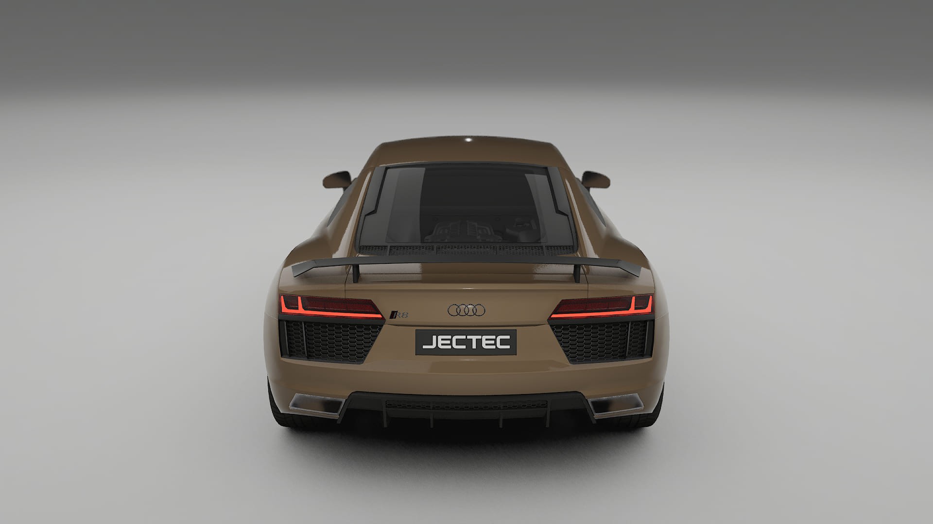 Audi R8 typ 4S prefacelift pre LCI TPU Lackskyddsfilm | SAHARA Färgskiftande PPF – Komplett Förskuret Kit