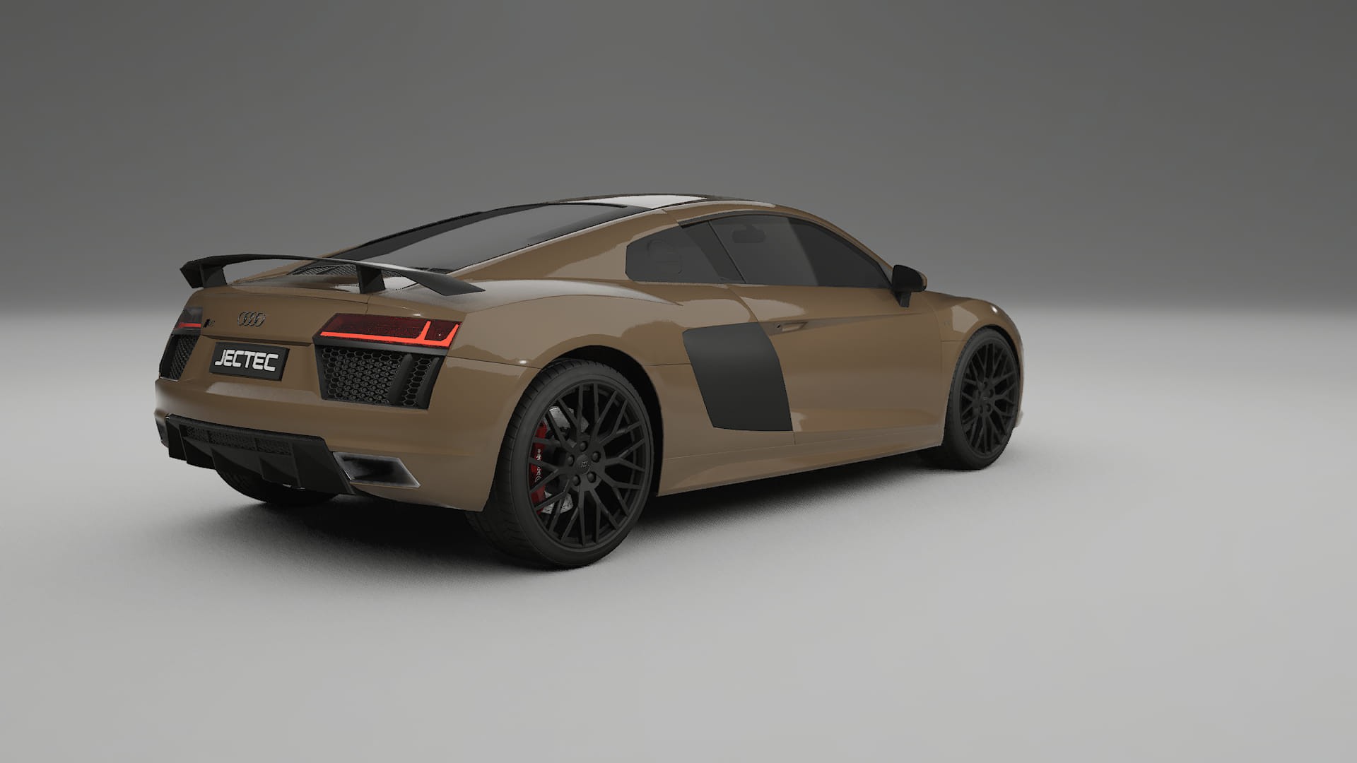 Audi R8 typ 4S prefacelift pre LCI TPU Lackskyddsfilm | SAHARA Färgskiftande PPF – Komplett Förskuret Kit