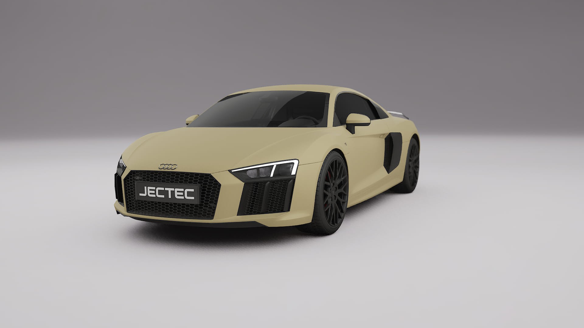 Audi R8 typ 4S prefacelift pre LCI TPU Lackskyddsfilm | SAND Färgskiftande PPF – Komplett Förskuret Kit