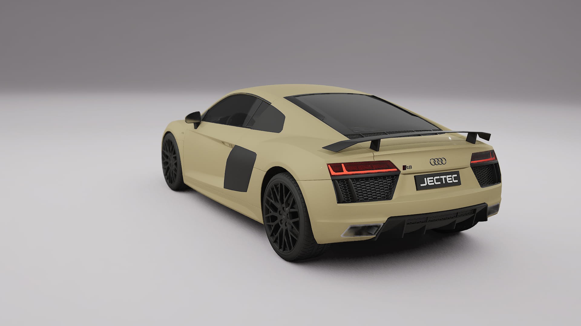 Audi R8 typ 4S prefacelift pre LCI TPU Lackskyddsfilm | SAND Färgskiftande PPF – Komplett Förskuret Kit