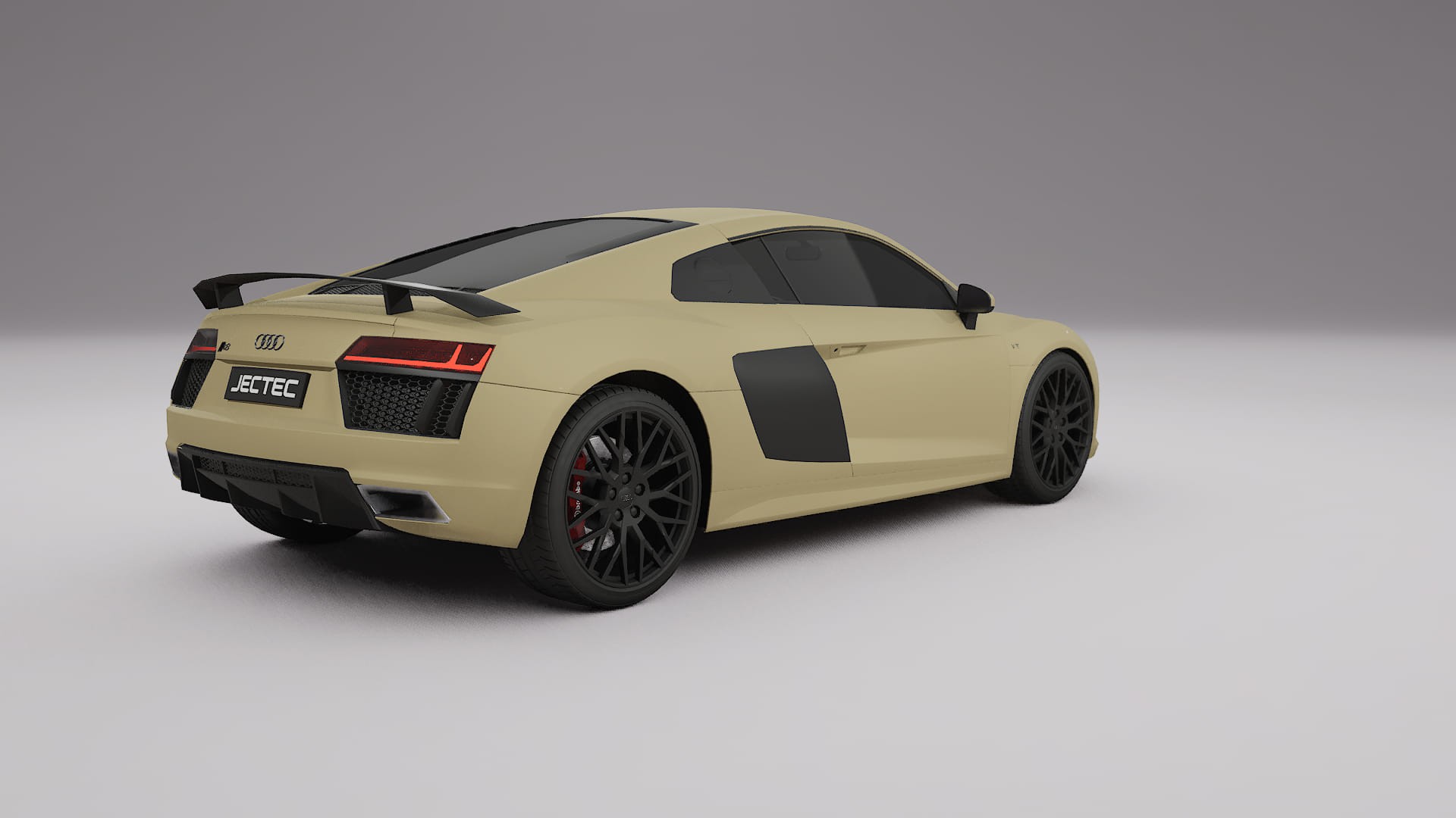Audi R8 typ 4S prefacelift pre LCI TPU Lackskyddsfilm | SAND Färgskiftande PPF – Komplett Förskuret Kit