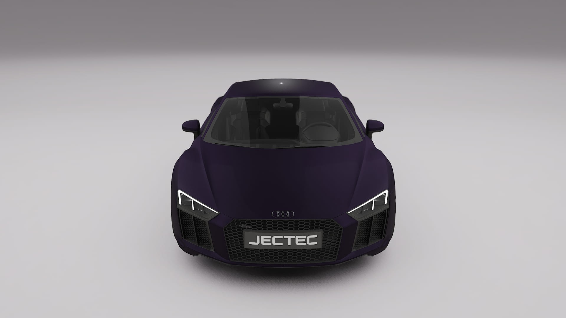Audi R8 typ 4S prefacelift pre LCI TPU Lackskyddsfilm | VIOLET Färgskiftande PPF – Komplett Förskuret Kit