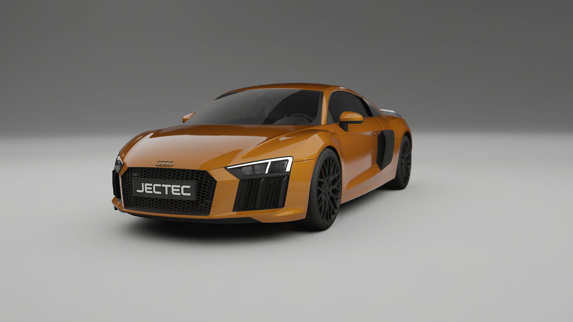 Audi R8 typ 4S prefacelift pre LCI TPU Lackskyddsfilm | DAISY Färgskiftande PPF – Komplett Förskuret Kit