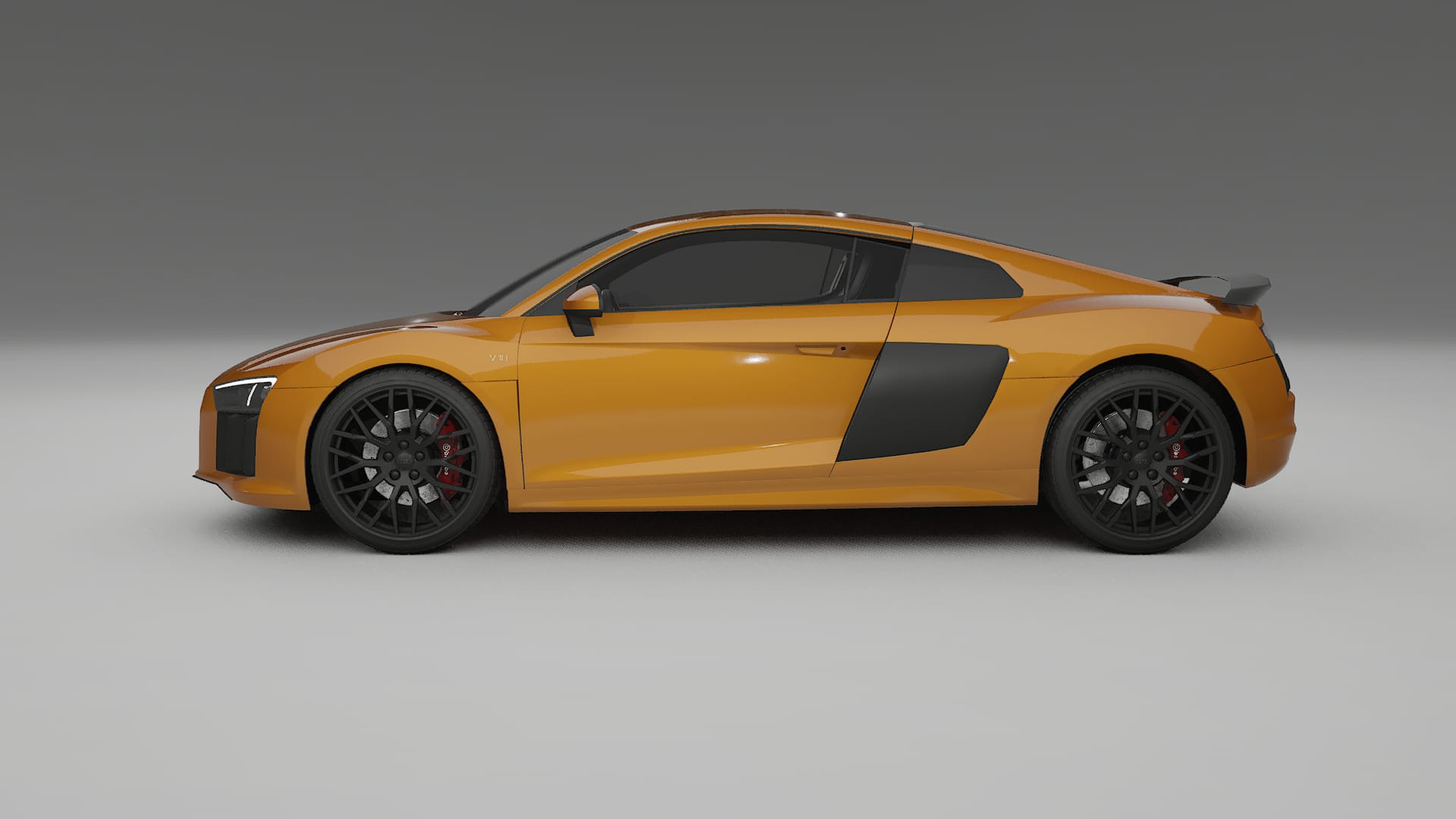 Audi R8 typ 4S prefacelift pre LCI TPU Lackskyddsfilm | DAISY Färgskiftande PPF – Komplett Förskuret Kit