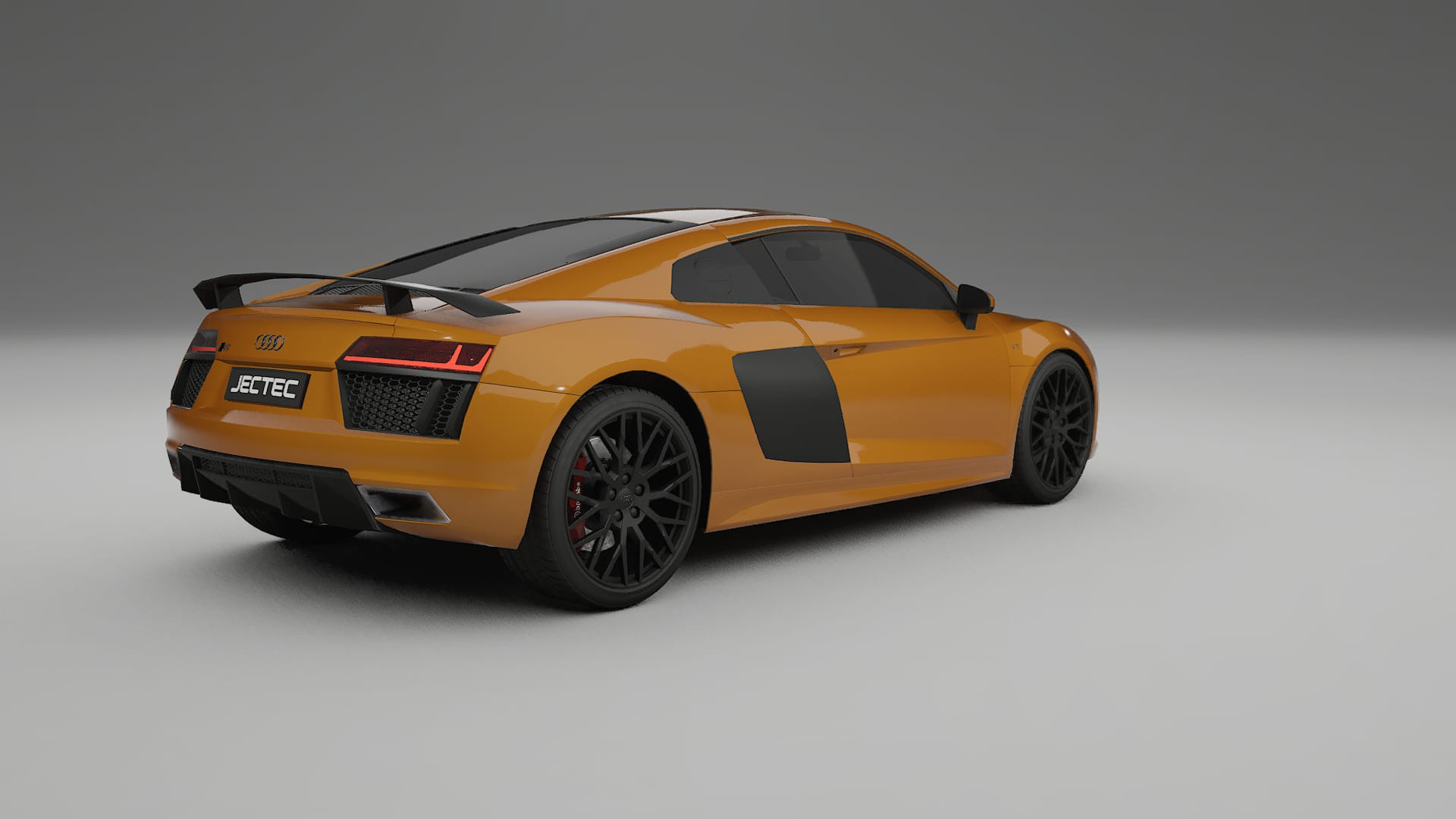 Audi R8 typ 4S prefacelift pre LCI TPU Lackskyddsfilm | DAISY Färgskiftande PPF – Komplett Förskuret Kit