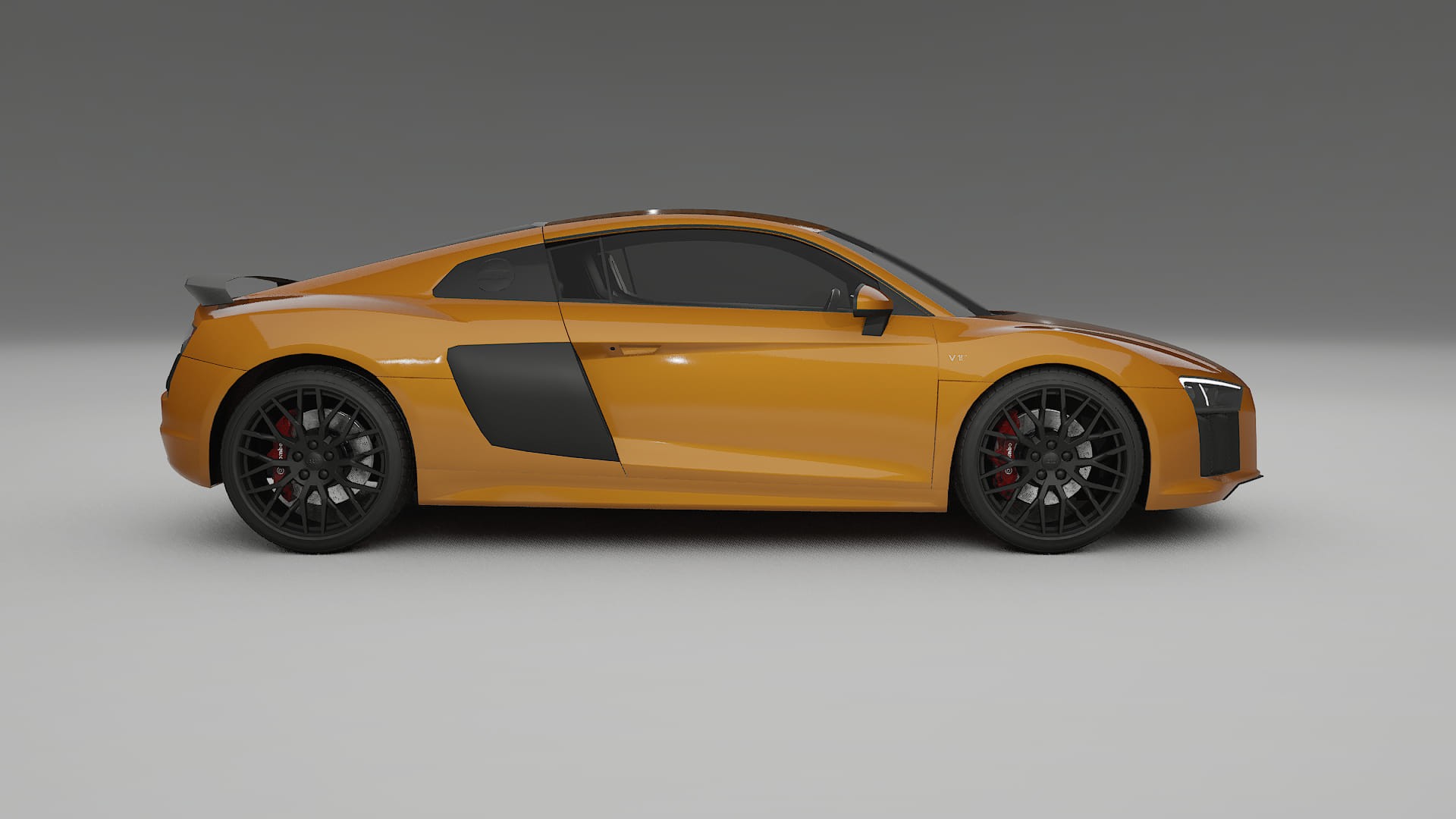 Audi R8 typ 4S prefacelift pre LCI TPU Lackskyddsfilm | DAISY Färgskiftande PPF – Komplett Förskuret Kit