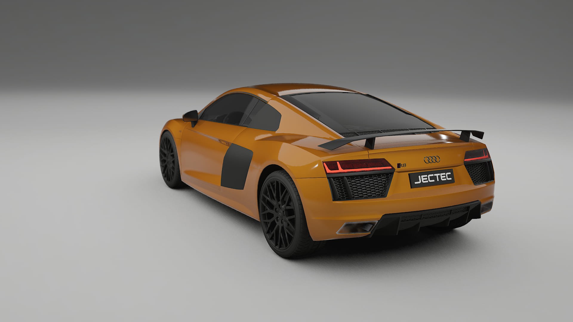 Audi R8 typ 4S prefacelift pre LCI TPU Lackskyddsfilm | DAISY Färgskiftande PPF – Komplett Förskuret Kit