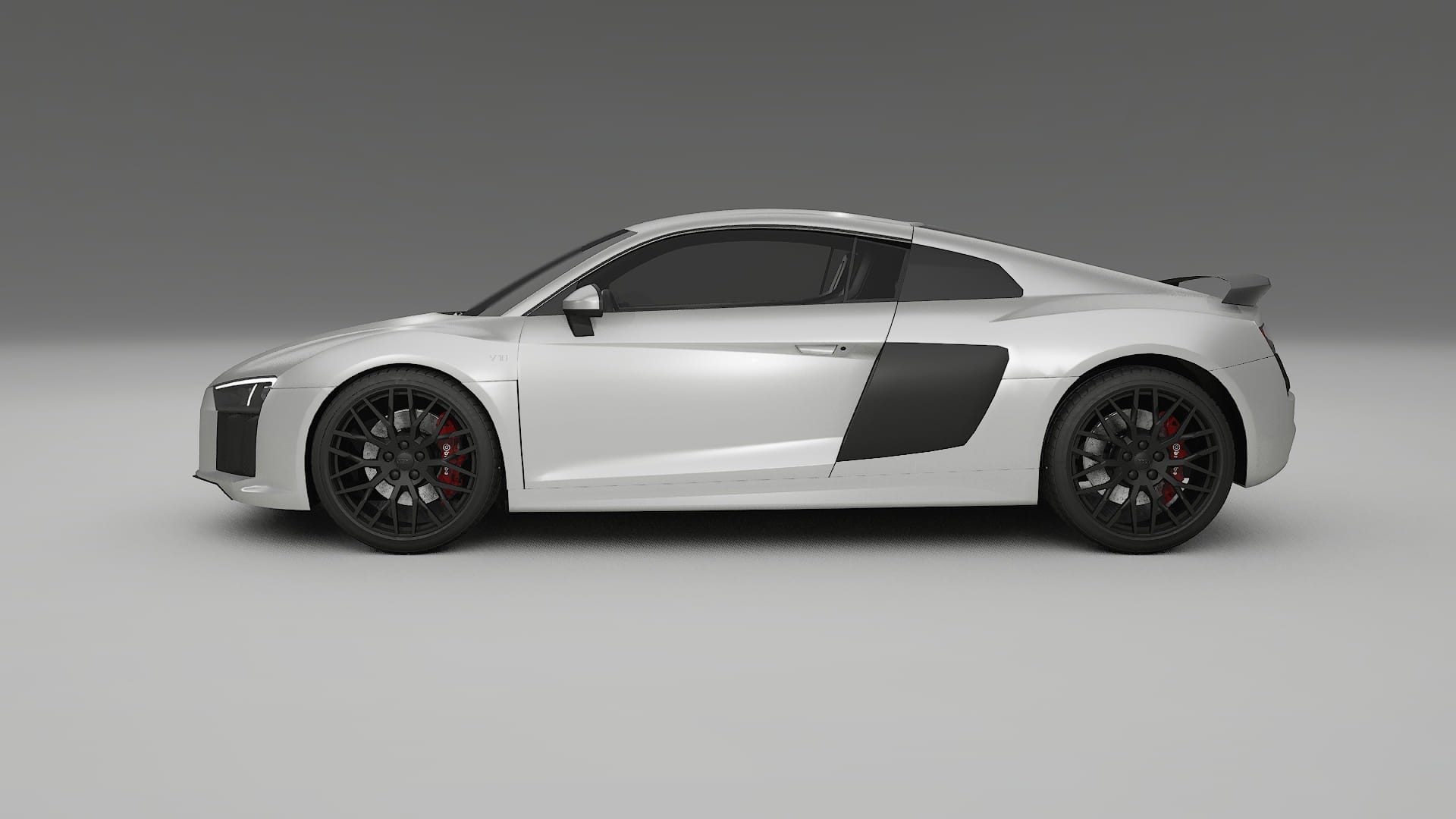 Audi R8 typ 4S prefacelift pre LCI TPU Lackskyddsfilm | PEARL Färgskiftande PPF – Komplett Förskuret Kit