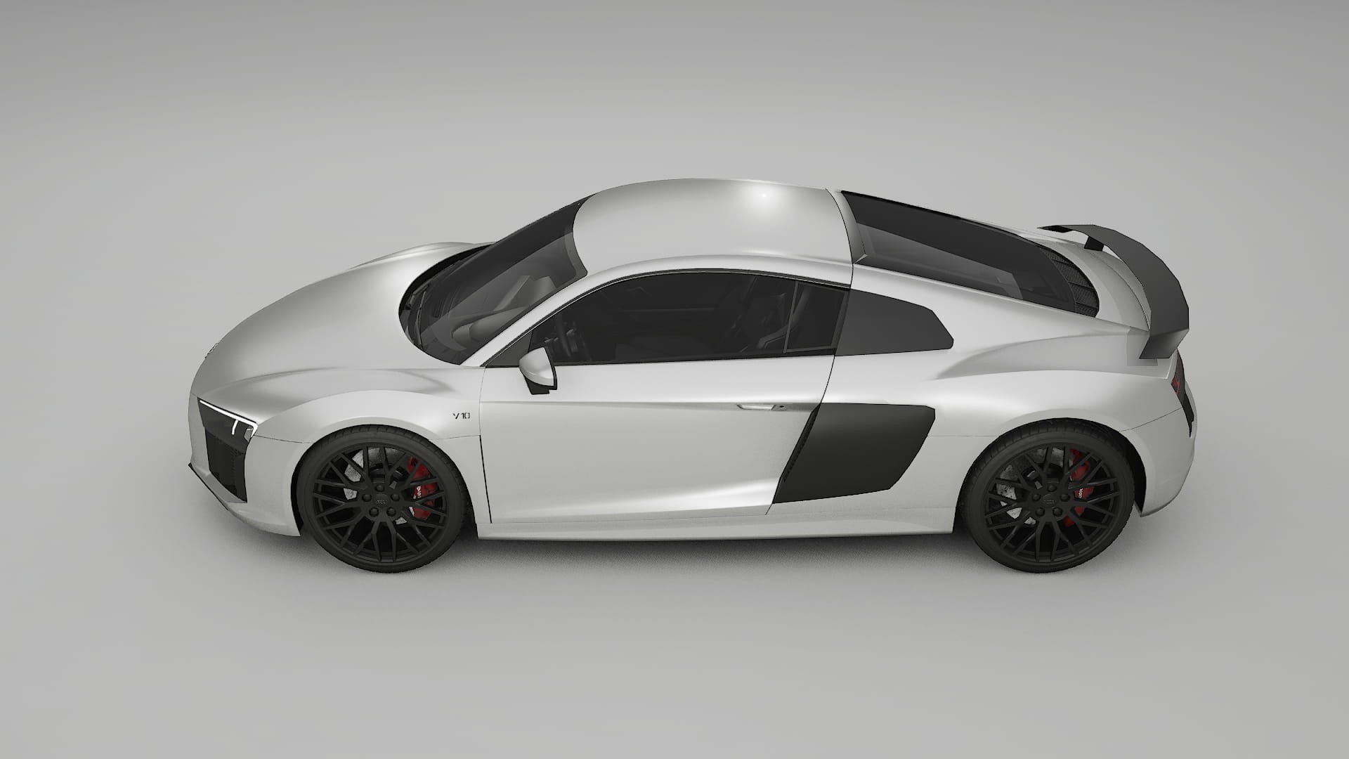 Audi R8 typ 4S prefacelift pre LCI TPU Lackskyddsfilm | PEARL Färgskiftande PPF – Komplett Förskuret Kit