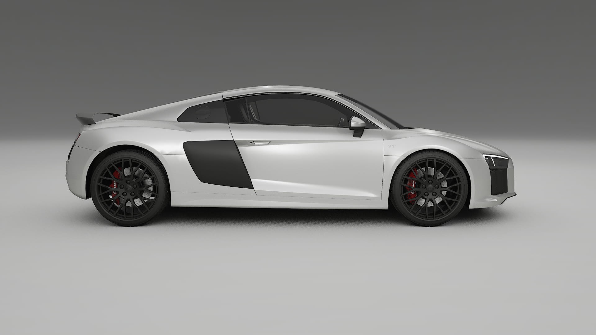 Audi R8 typ 4S prefacelift pre LCI TPU Lackskyddsfilm | PEARL Färgskiftande PPF – Komplett Förskuret Kit