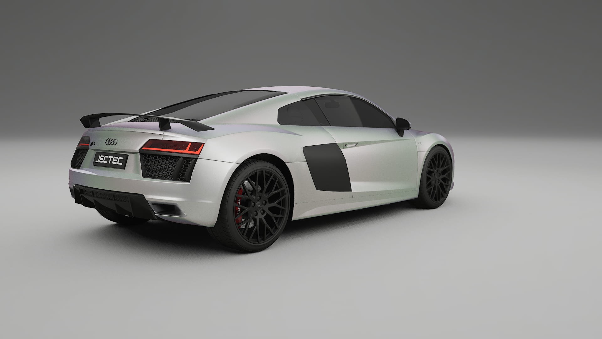 Audi R8 typ 4S prefacelift pre LCI TPU Lackskyddsfilm | NEBULA Färgskiftande PPF – Komplett Förskuret Kit