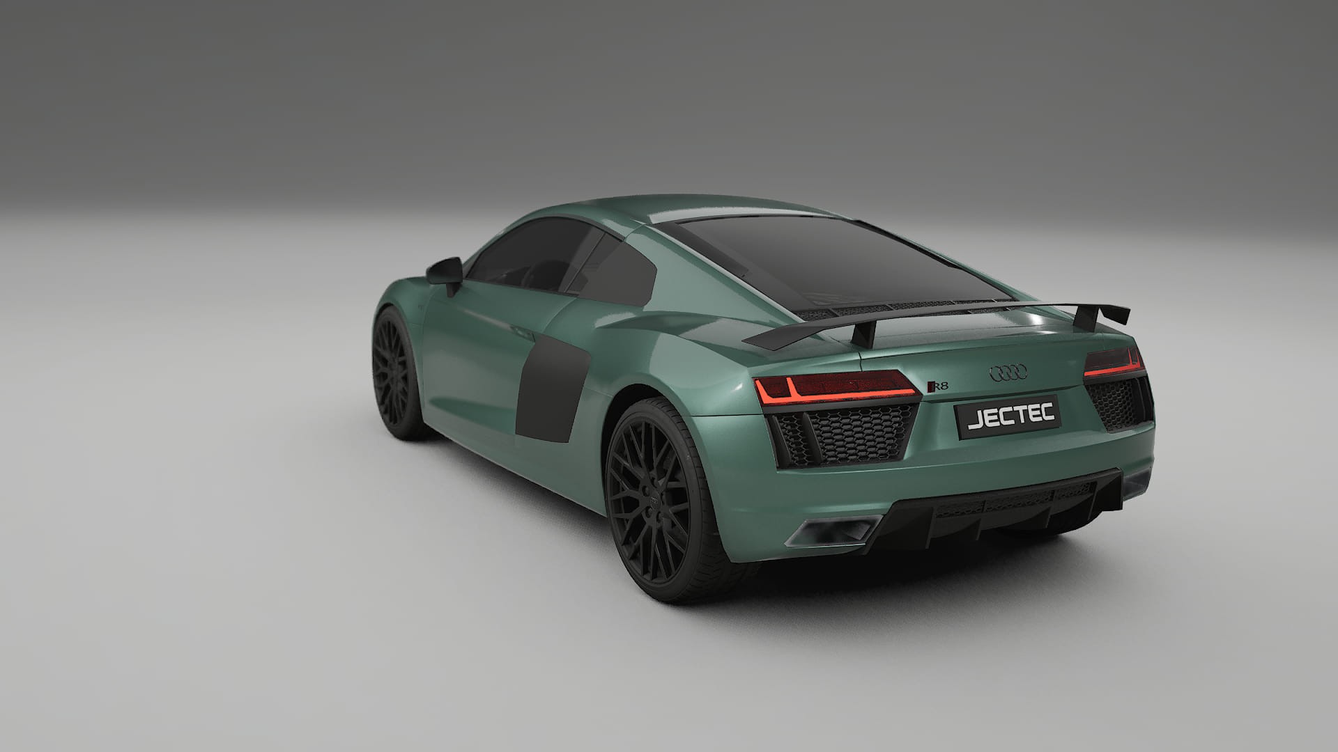 Audi R8 typ 4S prefacelift pre LCI TPU Lackskyddsfilm | EVERGREEN Färgskiftande PPF – Komplett Förskuret Kit