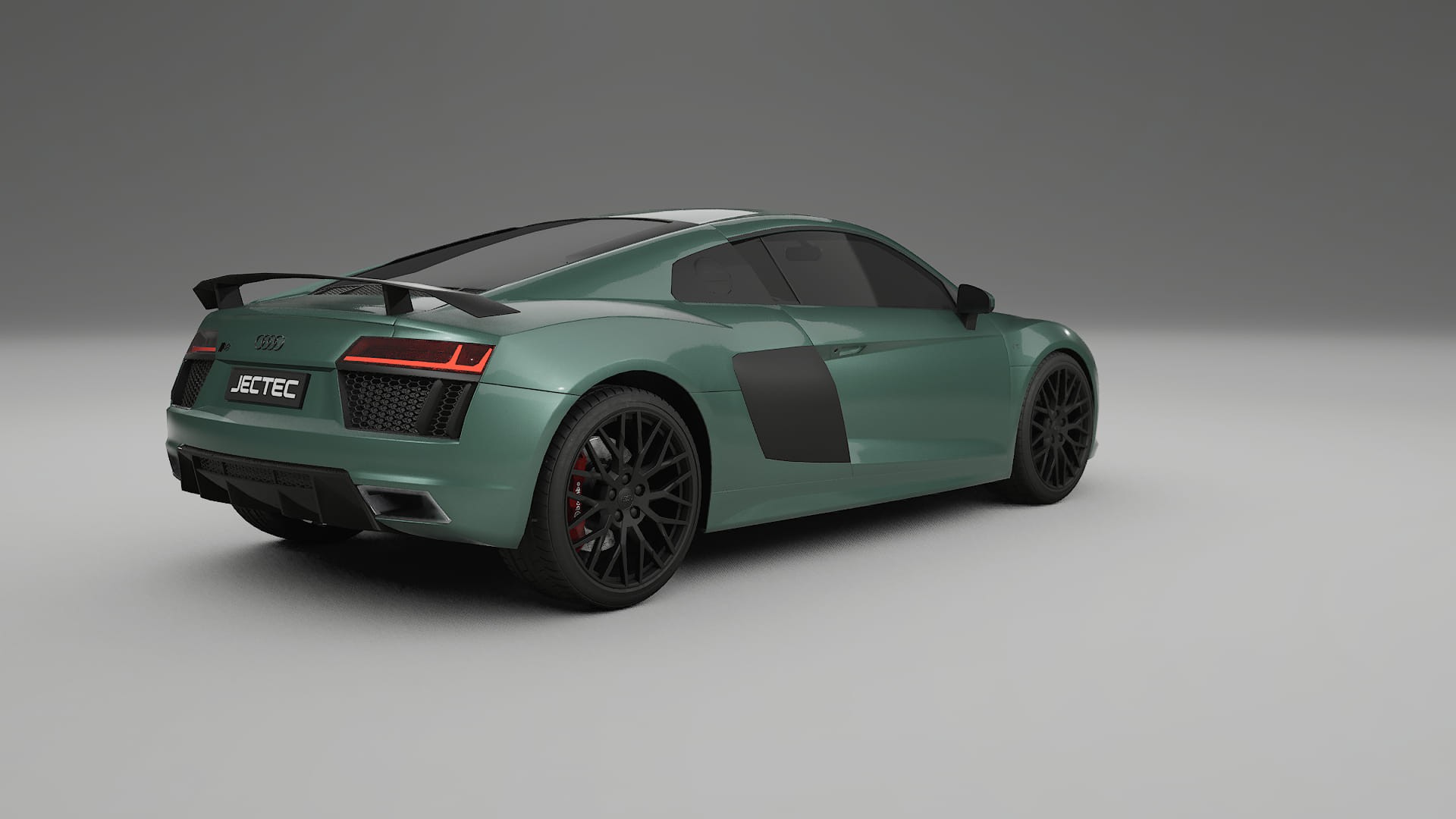 Audi R8 typ 4S prefacelift pre LCI TPU Lackskyddsfilm | EVERGREEN Färgskiftande PPF – Komplett Förskuret Kit