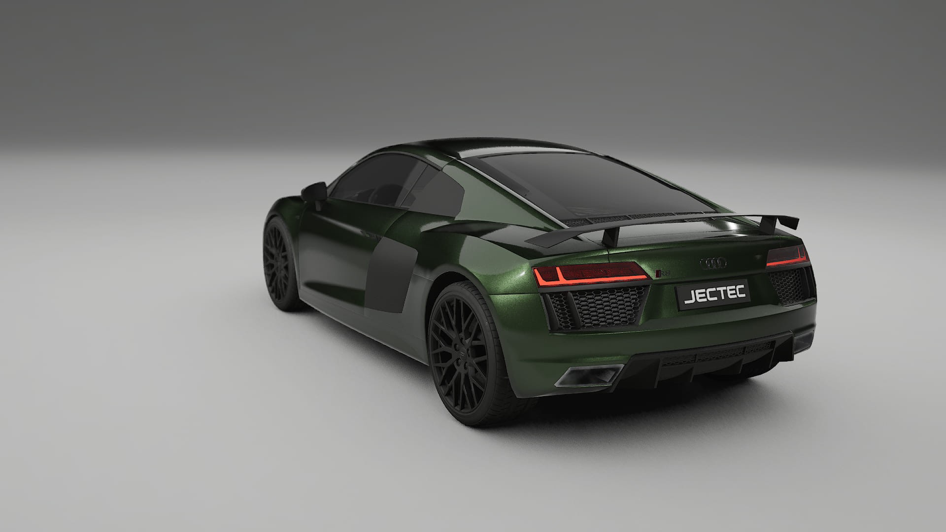 Audi R8 typ 4S prefacelift pre LCI TPU Lackskyddsfilm | LAGOON Färgskiftande PPF – Komplett Förskuret Kit