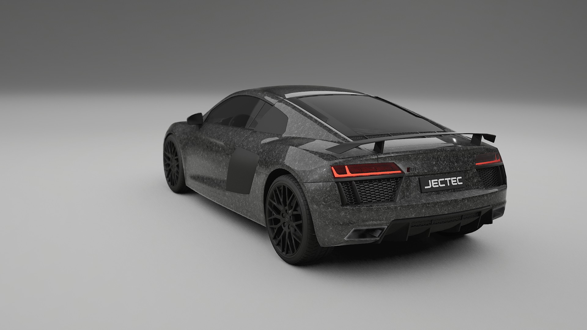 Audi R8 typ 4S prefacelift pre LCI TPU Lackskyddsfilm | FORGED S Färgskiftande PPF – Komplett Förskuret Kit