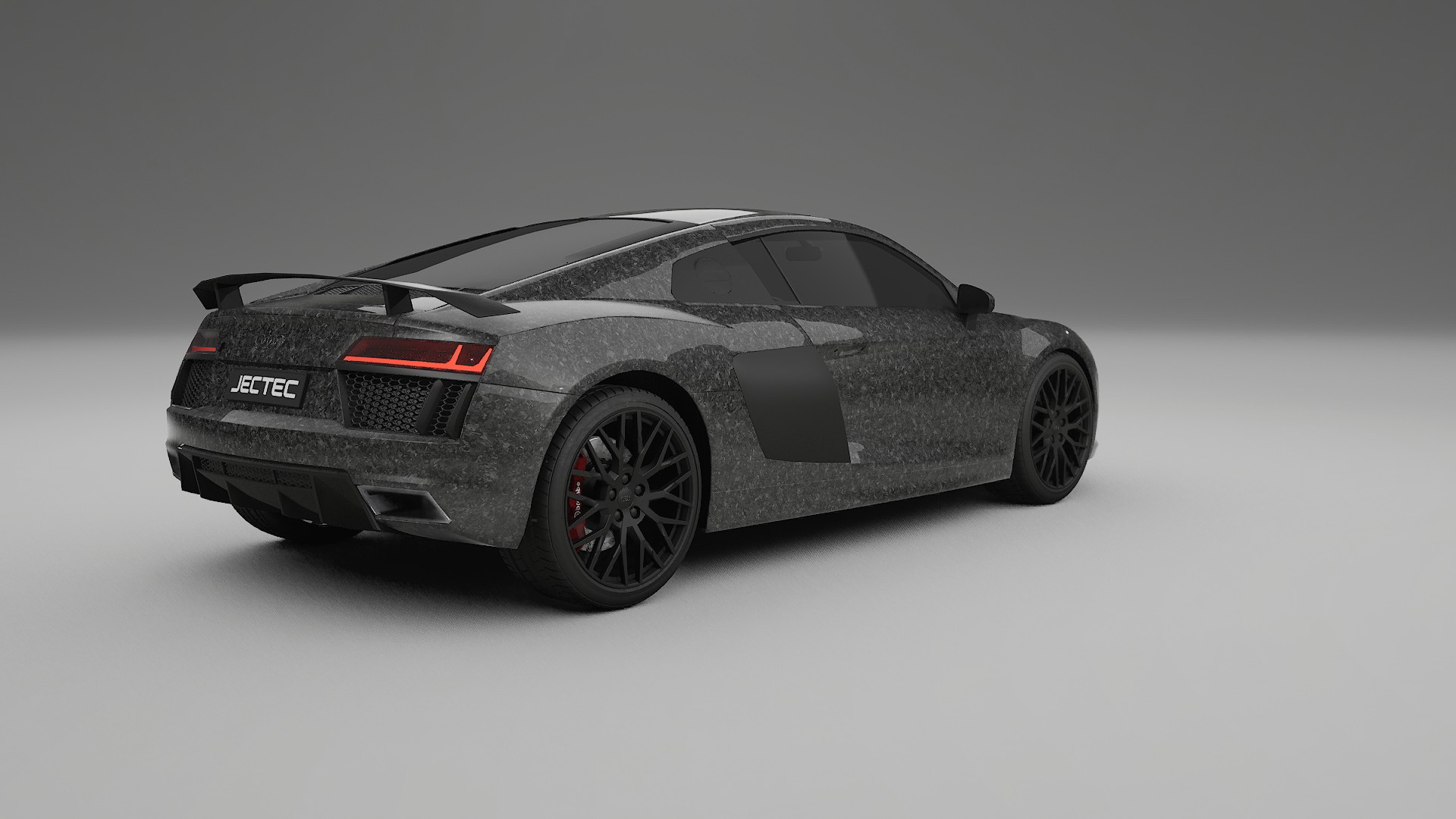 Audi R8 typ 4S prefacelift pre LCI TPU Lackskyddsfilm | FORGED S Färgskiftande PPF – Komplett Förskuret Kit