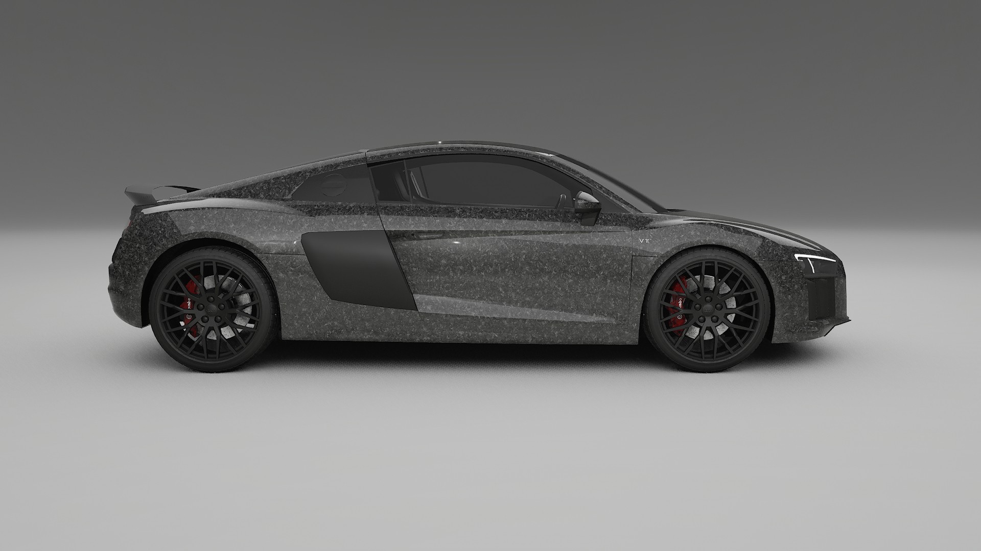 Audi R8 typ 4S prefacelift pre LCI TPU Lackskyddsfilm | FORGED S Färgskiftande PPF – Komplett Förskuret Kit