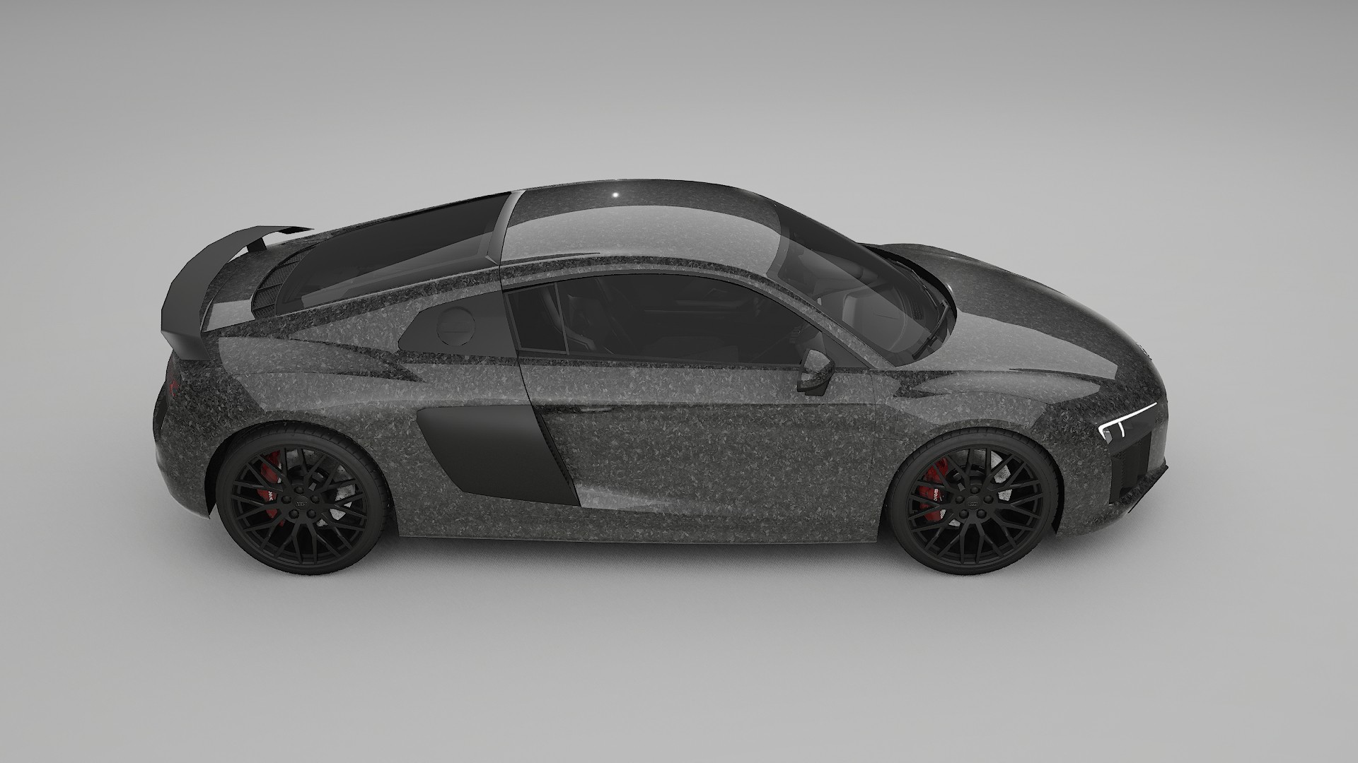 Audi R8 typ 4S prefacelift pre LCI TPU Lackskyddsfilm | FORGED S Färgskiftande PPF – Komplett Förskuret Kit