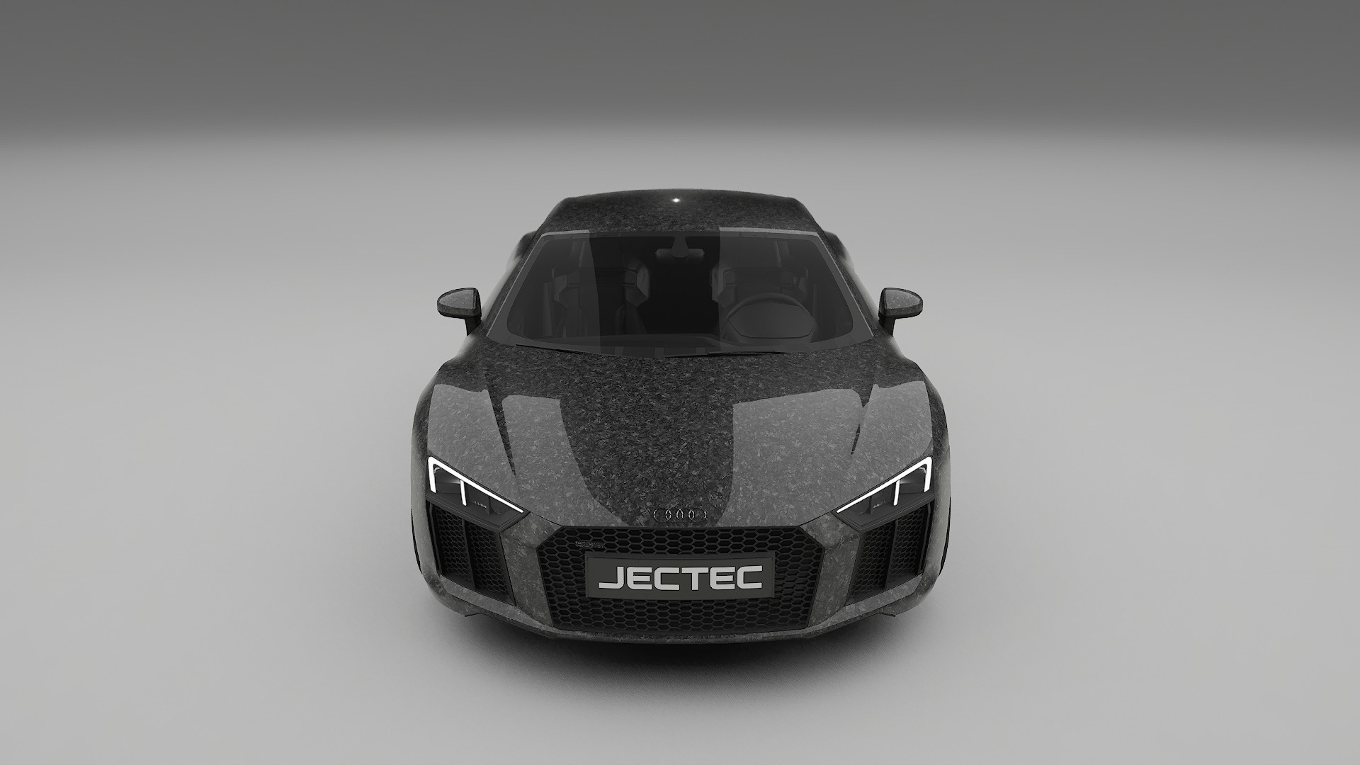 Audi R8 typ 4S prefacelift pre LCI TPU Lackskyddsfilm | FORGED S Färgskiftande PPF – Komplett Förskuret Kit