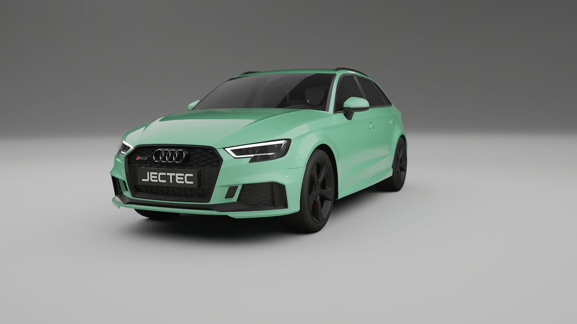 Audi RS3 Sportback 8V facelift LCI TPU Lackskyddsfilm | DUSTY Färgskiftande PPF – Komplett Förskuret Kit
