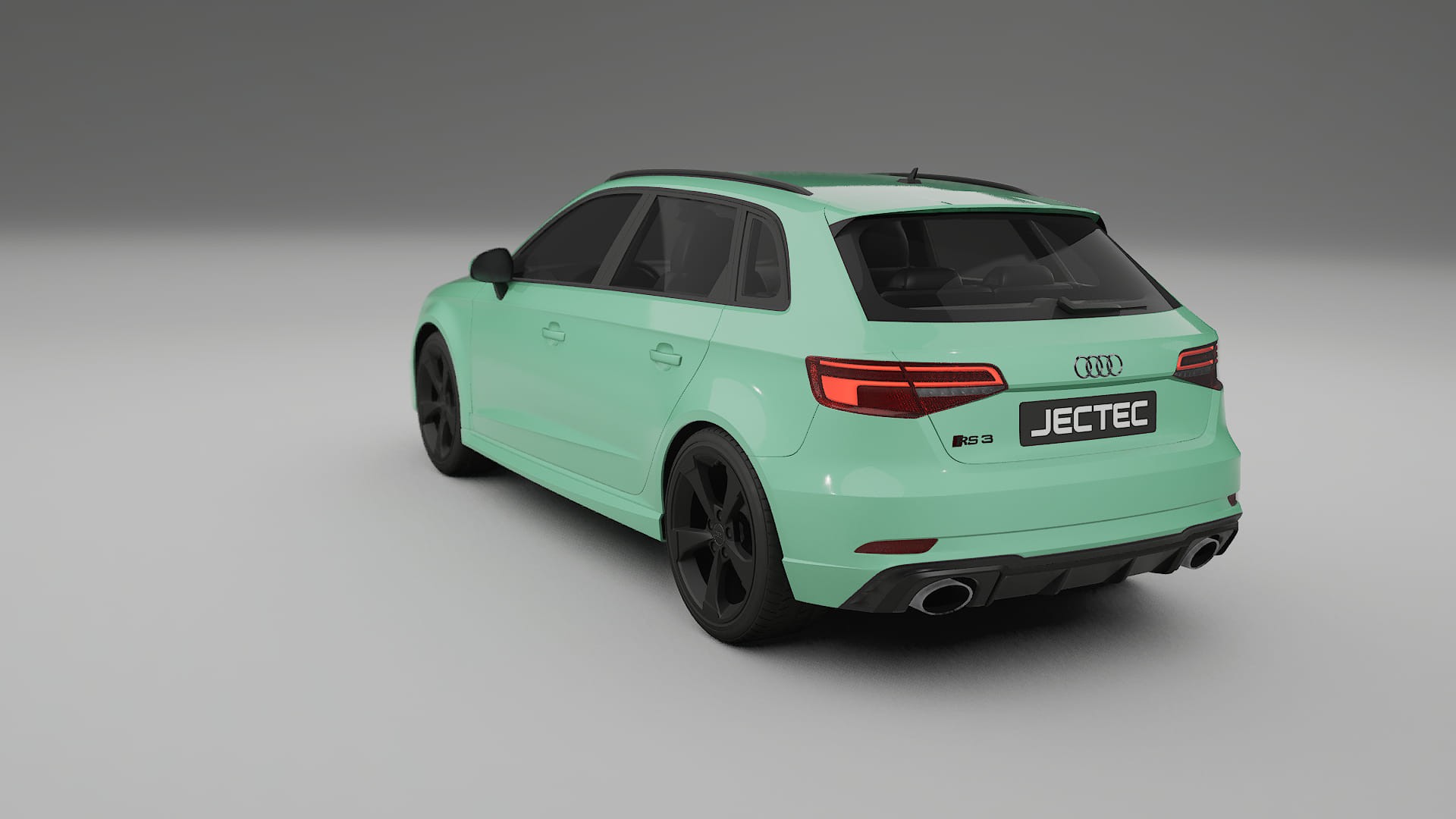 Audi RS3 Sportback 8V facelift LCI TPU Lackskyddsfilm | DUSTY Färgskiftande PPF – Komplett Förskuret Kit