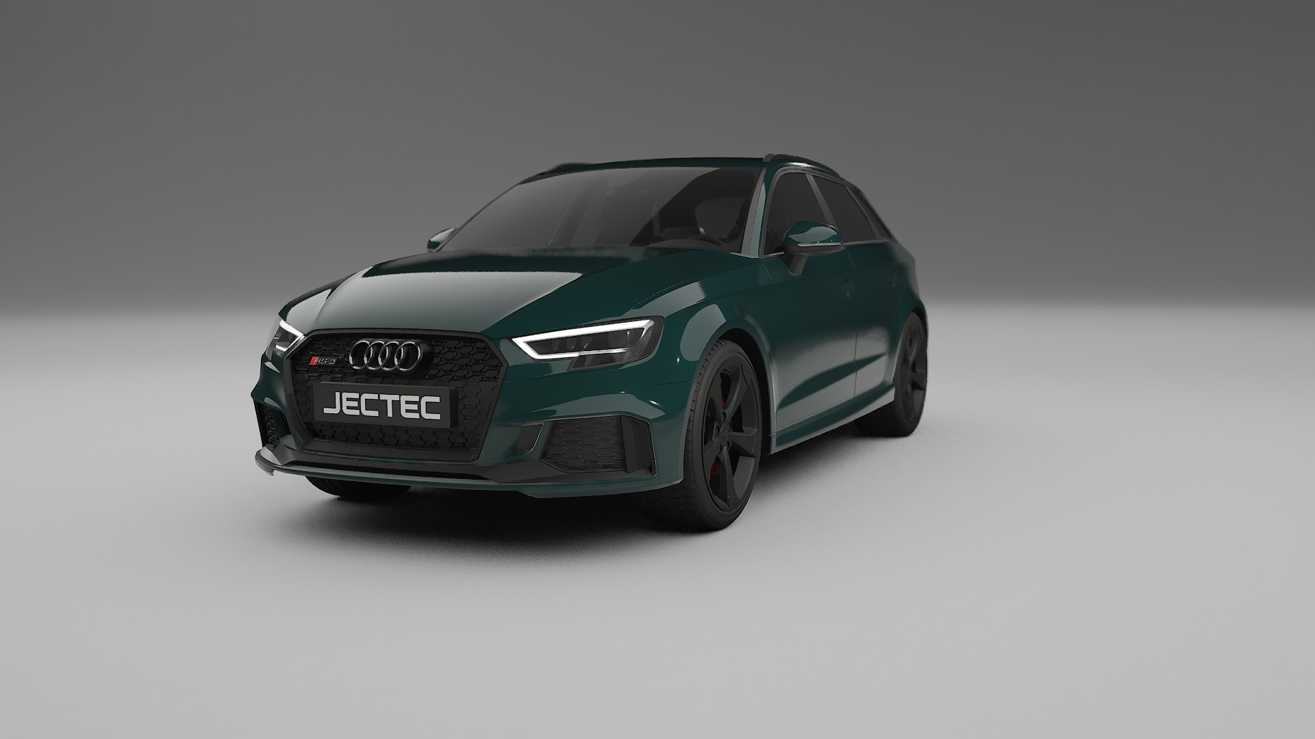 Audi RS3 Sportback 8V facelift LCI TPU Lackskyddsfilm | INFERNO Färgskiftande PPF – Komplett Förskuret Kit