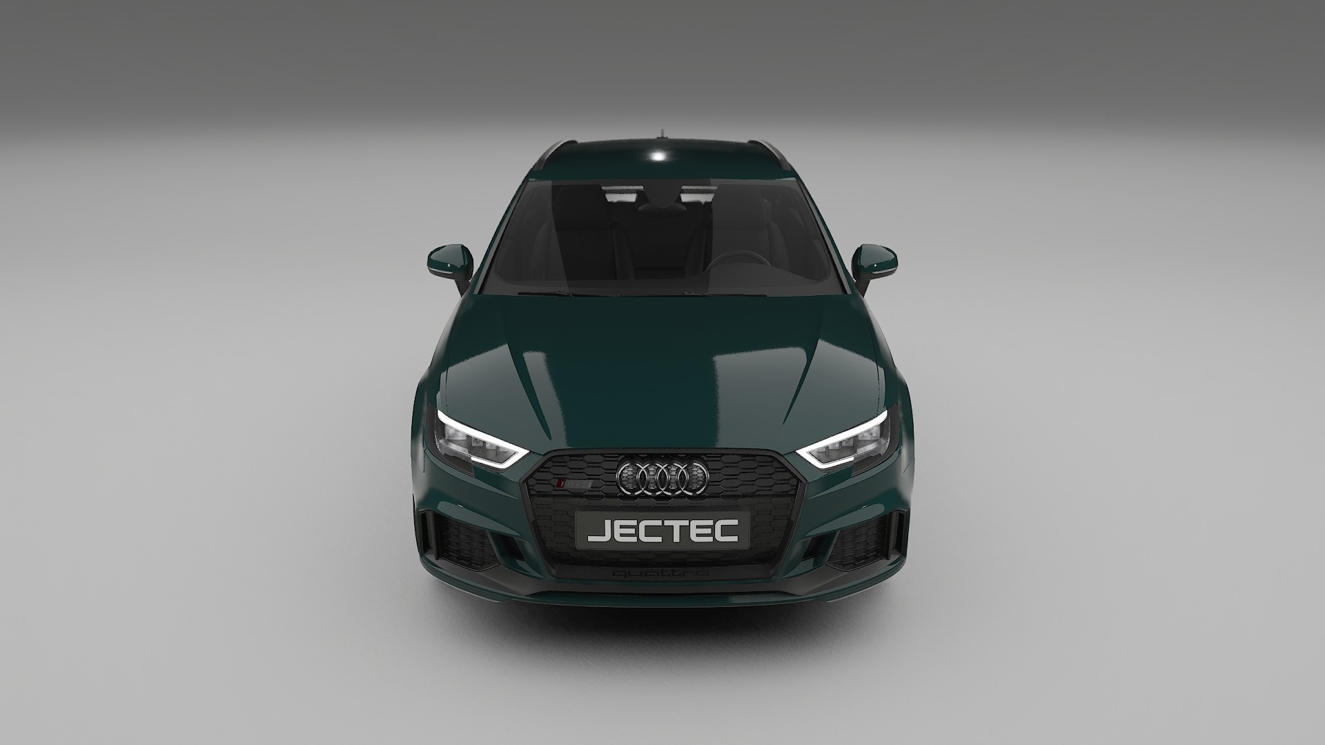 Audi RS3 Sportback 8V facelift LCI TPU Lackskyddsfilm | INFERNO Färgskiftande PPF – Komplett Förskuret Kit