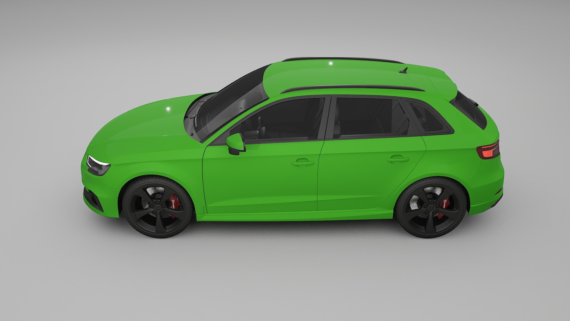 Audi RS3 Sportback 8V facelift LCI TPU Lackskyddsfilm | VENOM Färgskiftande PPF – Komplett Förskuret Kit