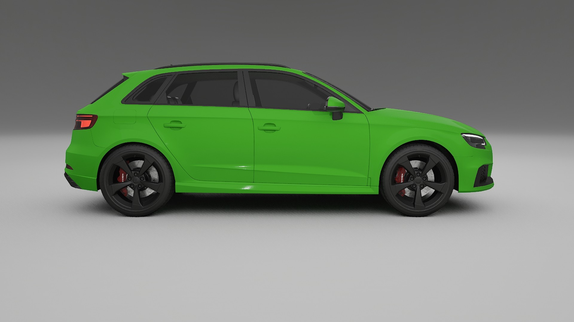 Audi RS3 Sportback 8V facelift LCI TPU Lackskyddsfilm | VENOM Färgskiftande PPF – Komplett Förskuret Kit