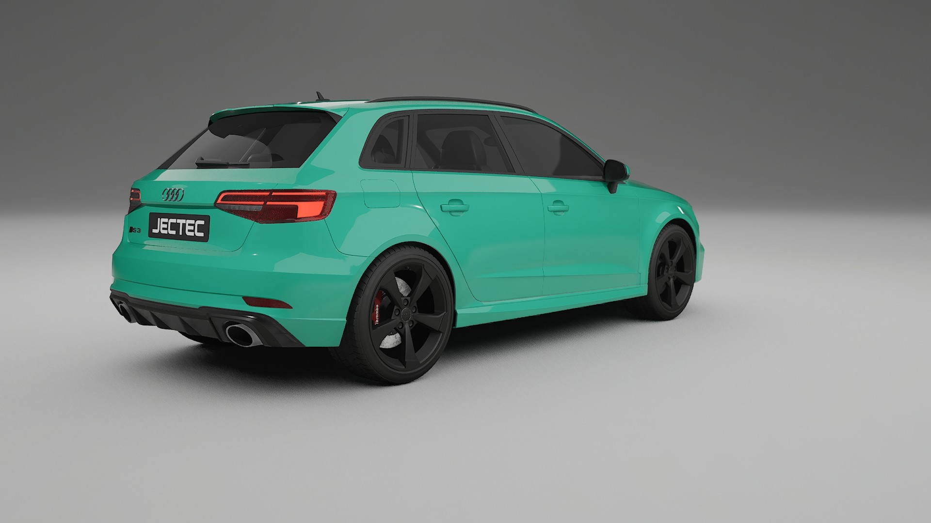 Audi RS3 Sportback 8V facelift LCI TPU Lackskyddsfilm | JEWEL Färgskiftande PPF – Komplett Förskuret Kit