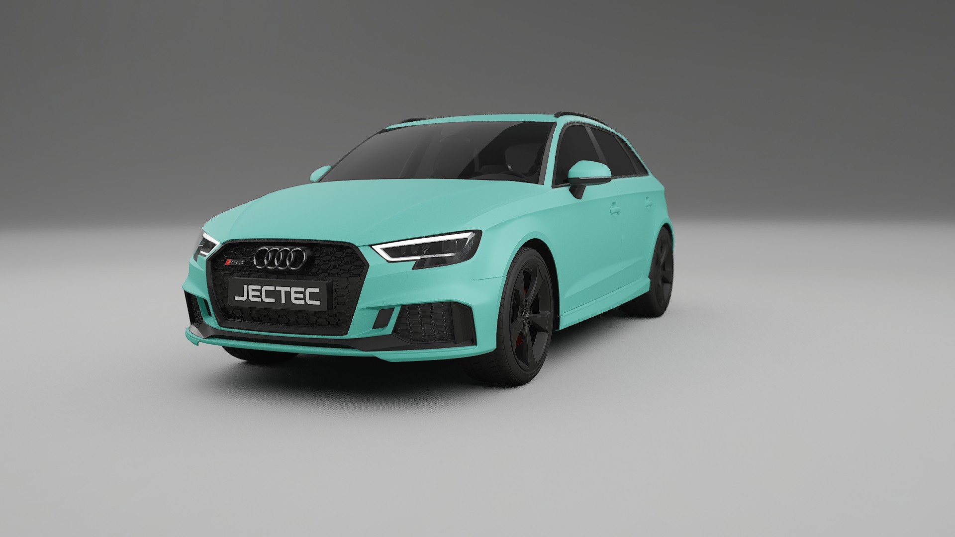 Audi RS3 Sportback 8V facelift LCI TPU Lackskyddsfilm | FROST Färgskiftande PPF – Komplett Förskuret Kit