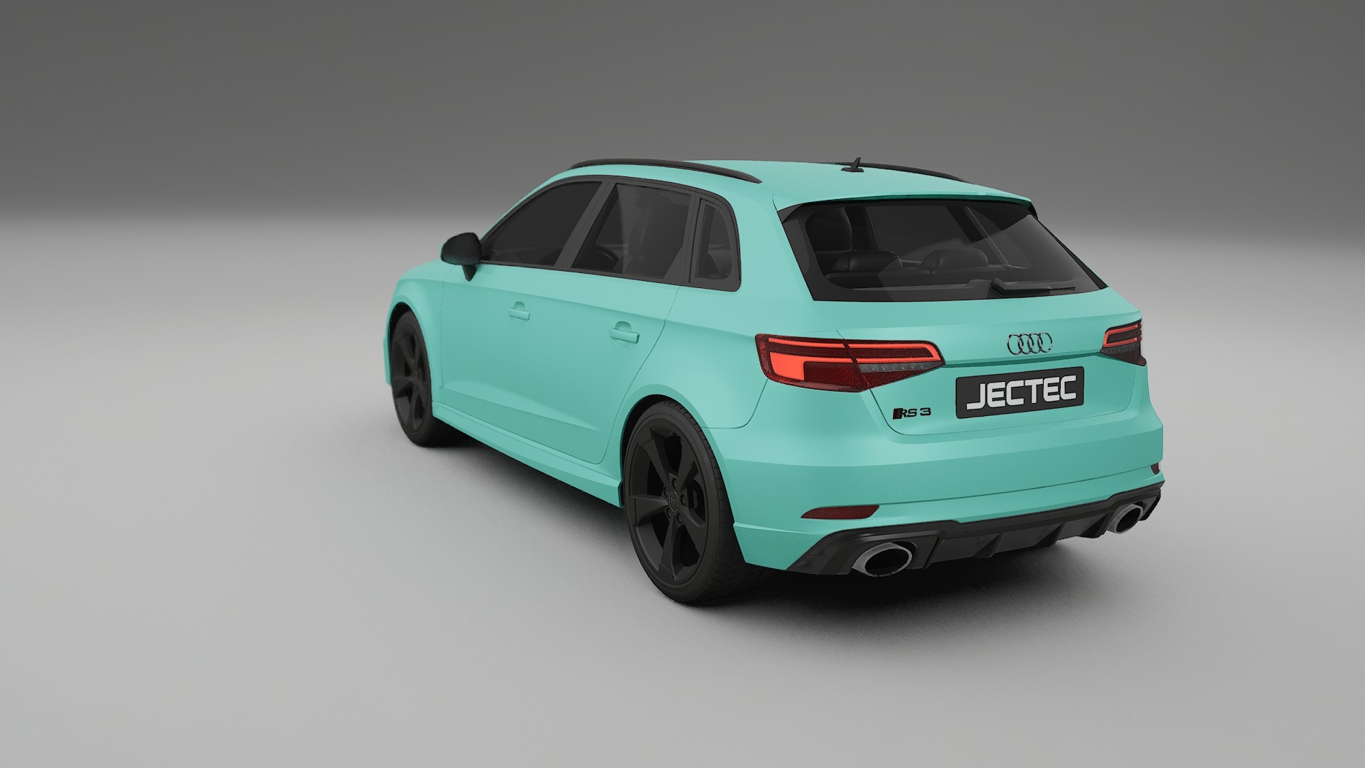 Audi RS3 Sportback 8V facelift LCI TPU Lackskyddsfilm | FROST Färgskiftande PPF – Komplett Förskuret Kit