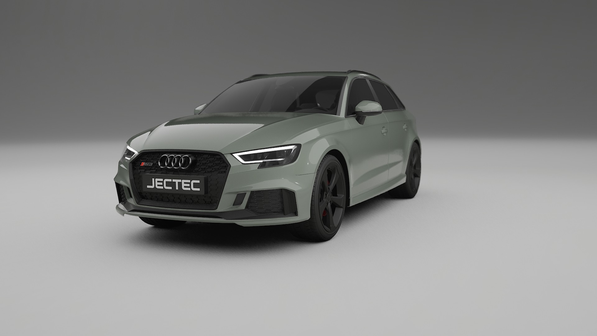 Audi RS3 Sportback 8V facelift LCI TPU Lackskyddsfilm | SLATE Färgskiftande PPF – Komplett Förskuret Kit